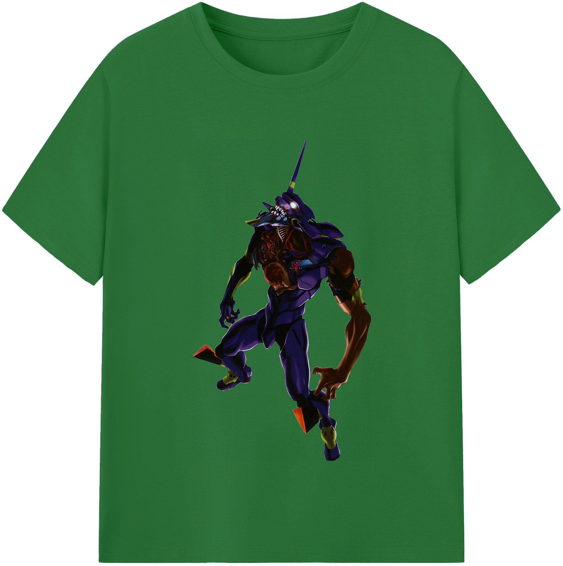 （画像用） EVA 新世紀エヴァンゲリオン 綿100％半袖Tシャツ（フロントプリント）