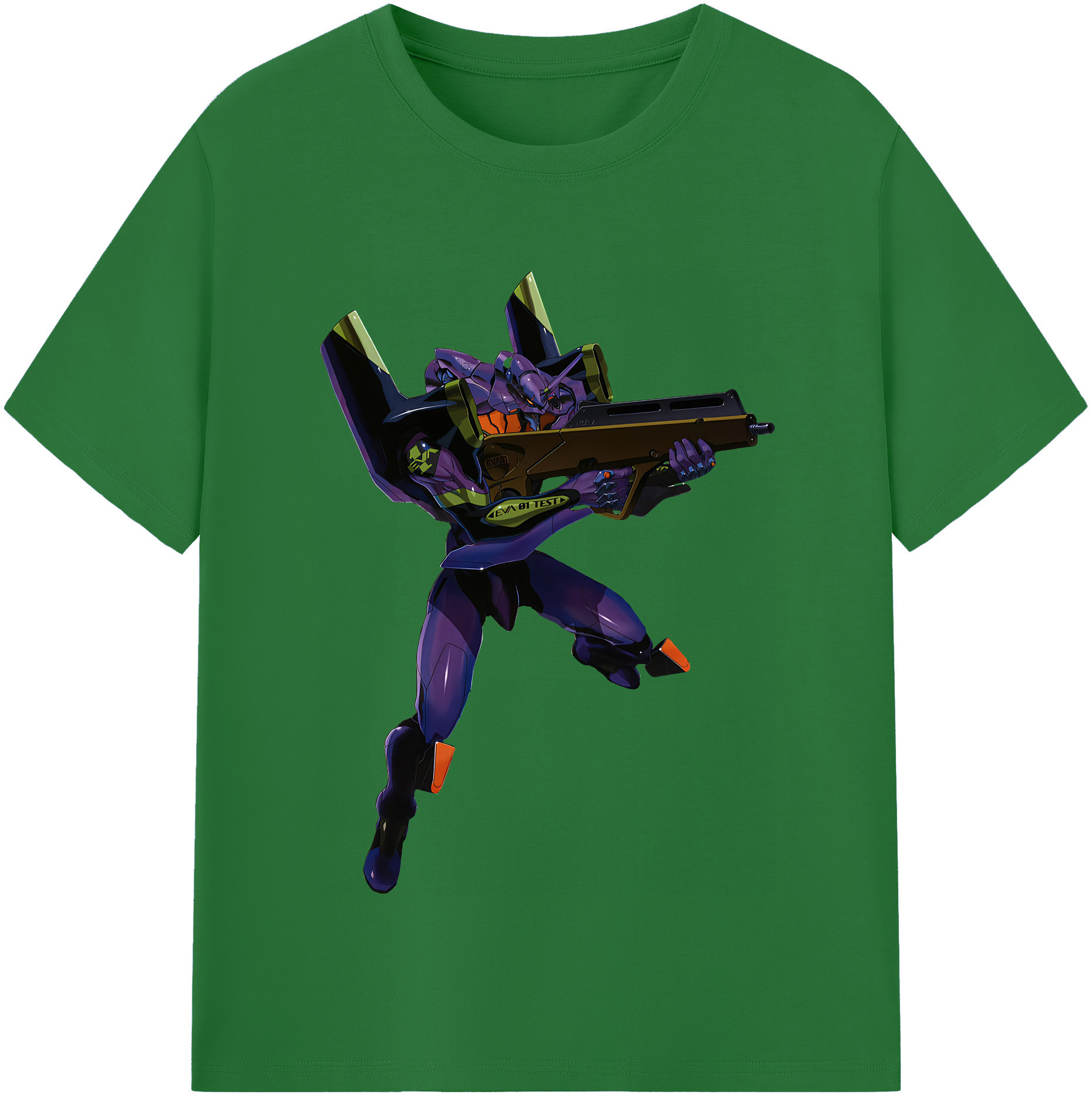 （画像用） EVA 新世紀エヴァンゲリオン 綿100％半袖Tシャツ（フロントプリント）
