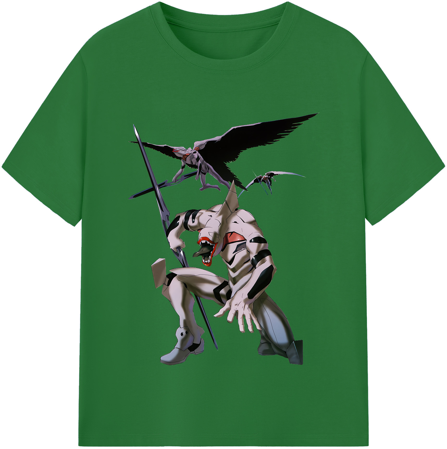 （画像用） EVA 新世紀エヴァンゲリオン 綿100％半袖Tシャツ（フロントプリント）