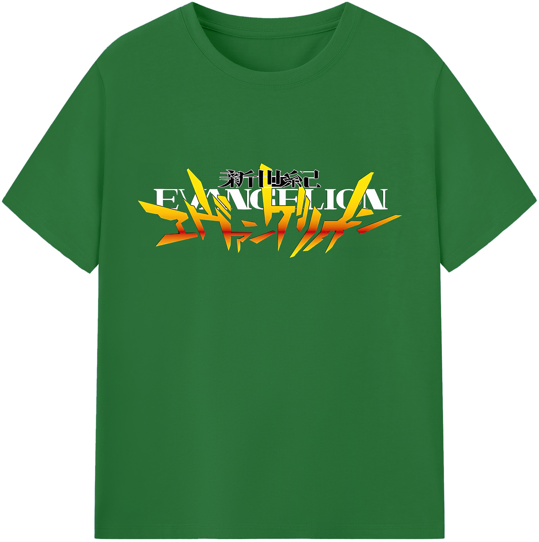 （画像用） EVA 新世紀エヴァンゲリオン 綿100％半袖Tシャツ（フロントプリント）