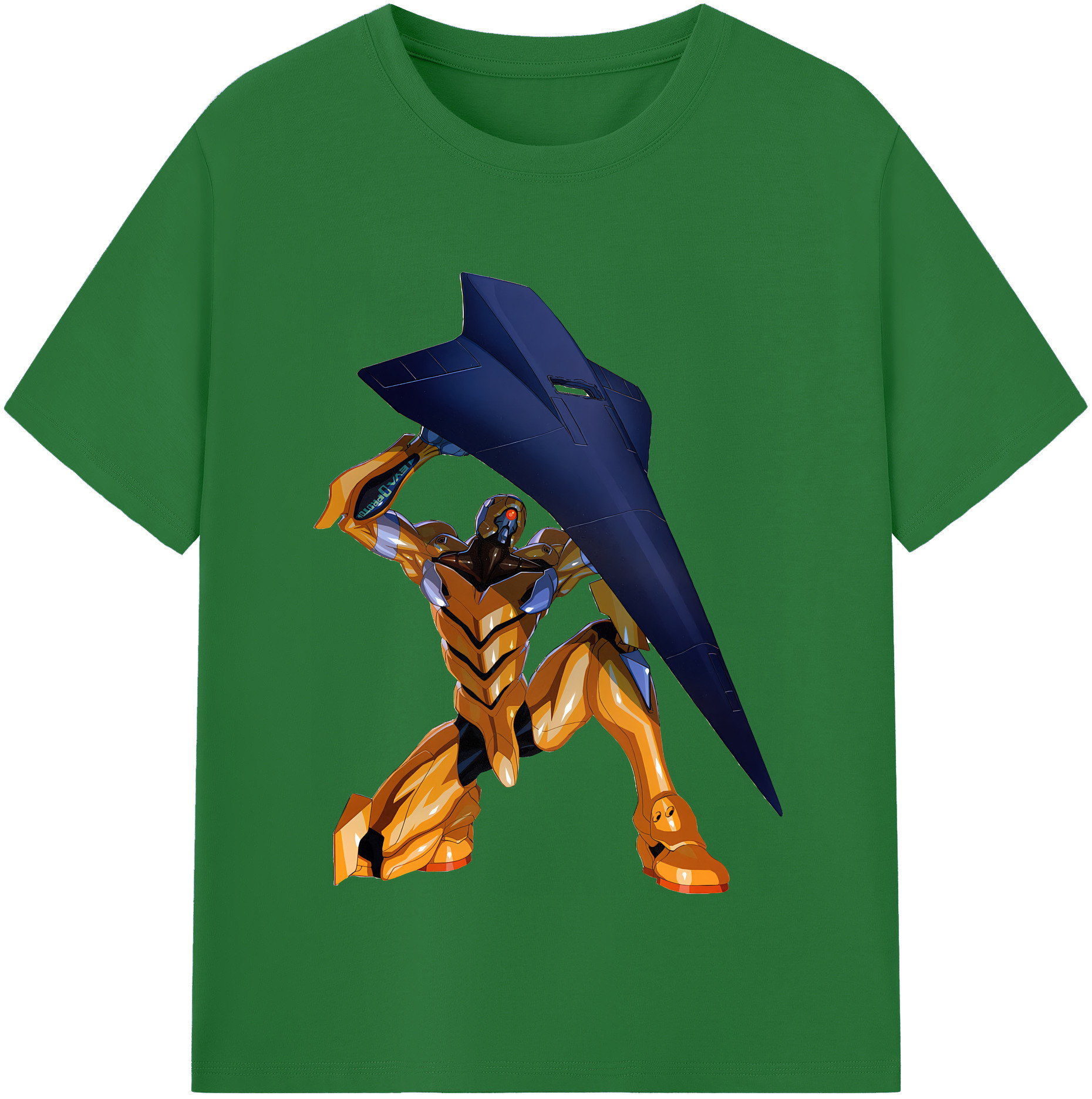（画像用） EVA 新世紀エヴァンゲリオン 綿100％半袖Tシャツ（フロントプリント）