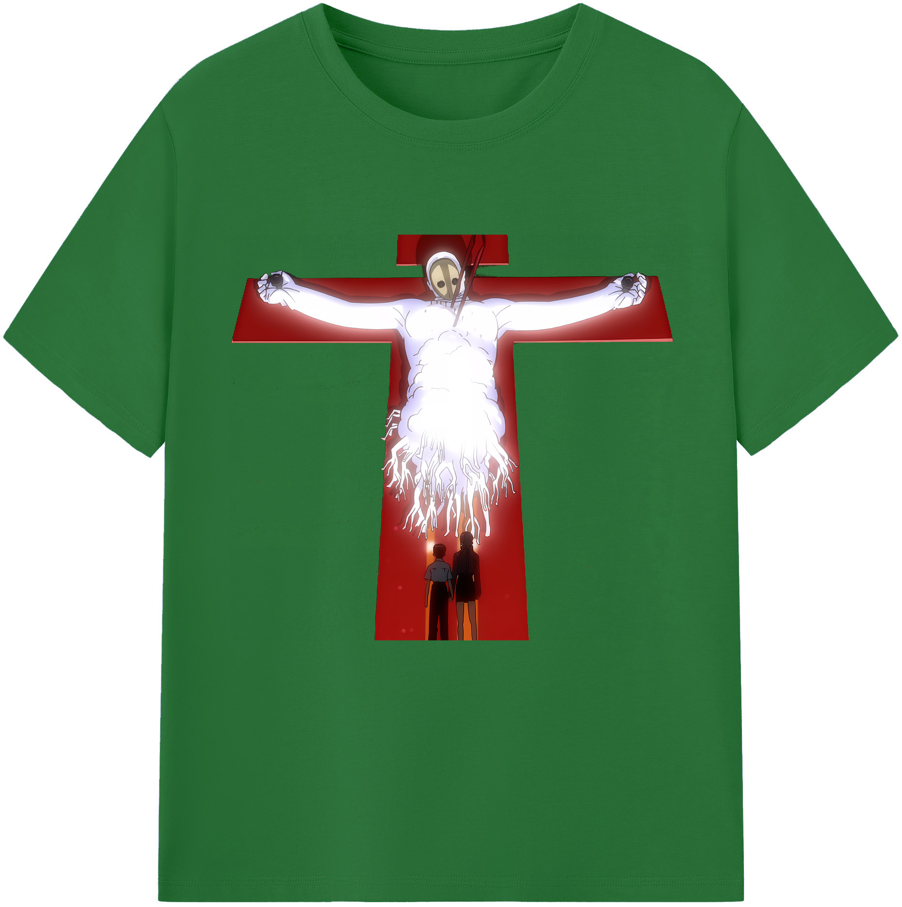 （画像用） EVA 新世紀エヴァンゲリオン 綿100％半袖Tシャツ（フロントプリント）