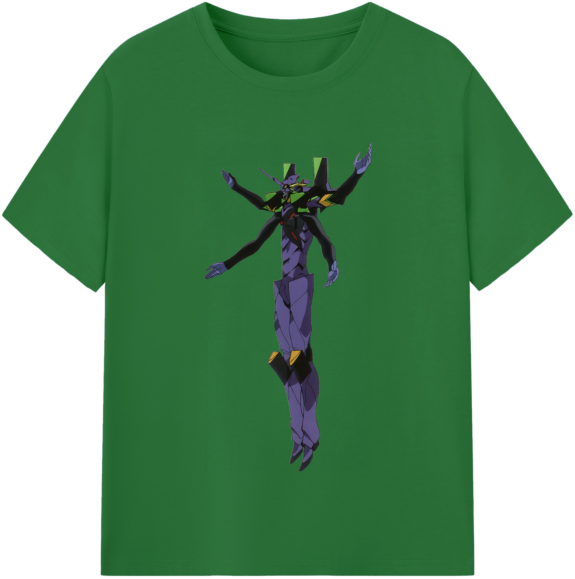 （画像用） EVA 新世紀エヴァンゲリオン 綿100％半袖Tシャツ（フロントプリント）