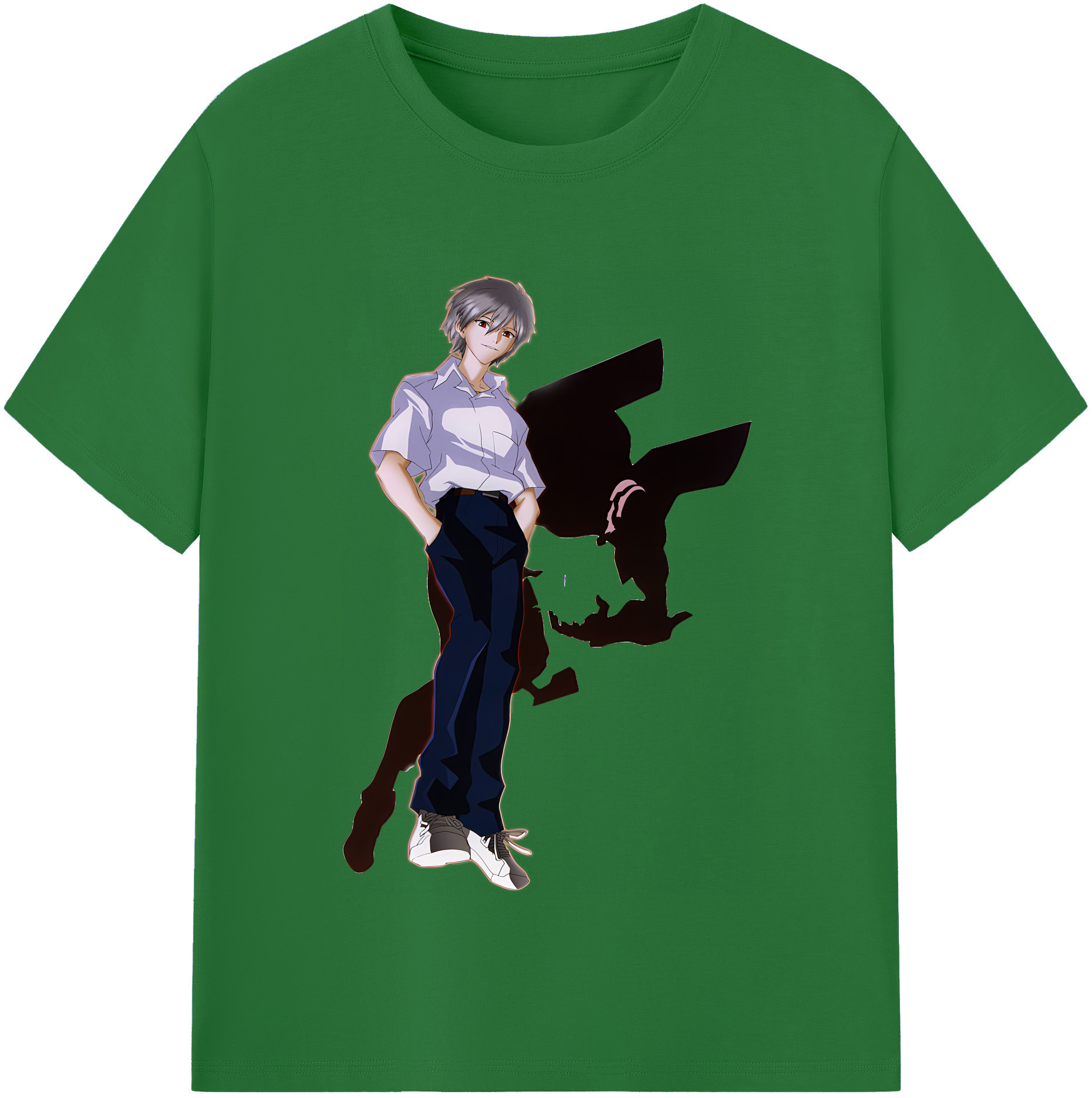 （画像用） EVA 新世紀エヴァンゲリオン 綿100％半袖Tシャツ（フロントプリント）
