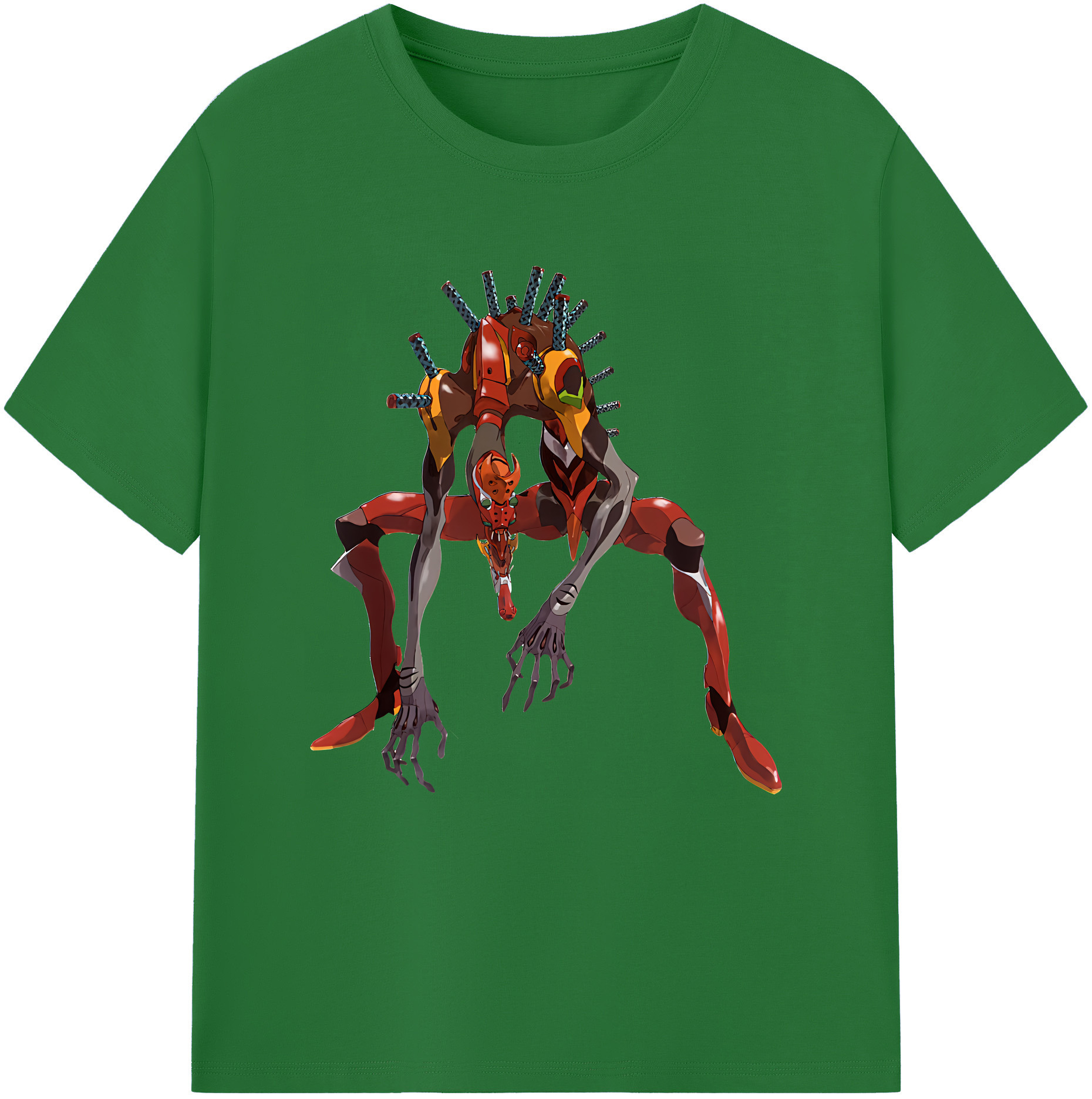 （画像用） EVA 新世紀エヴァンゲリオン 綿100％半袖Tシャツ（フロントプリント）
