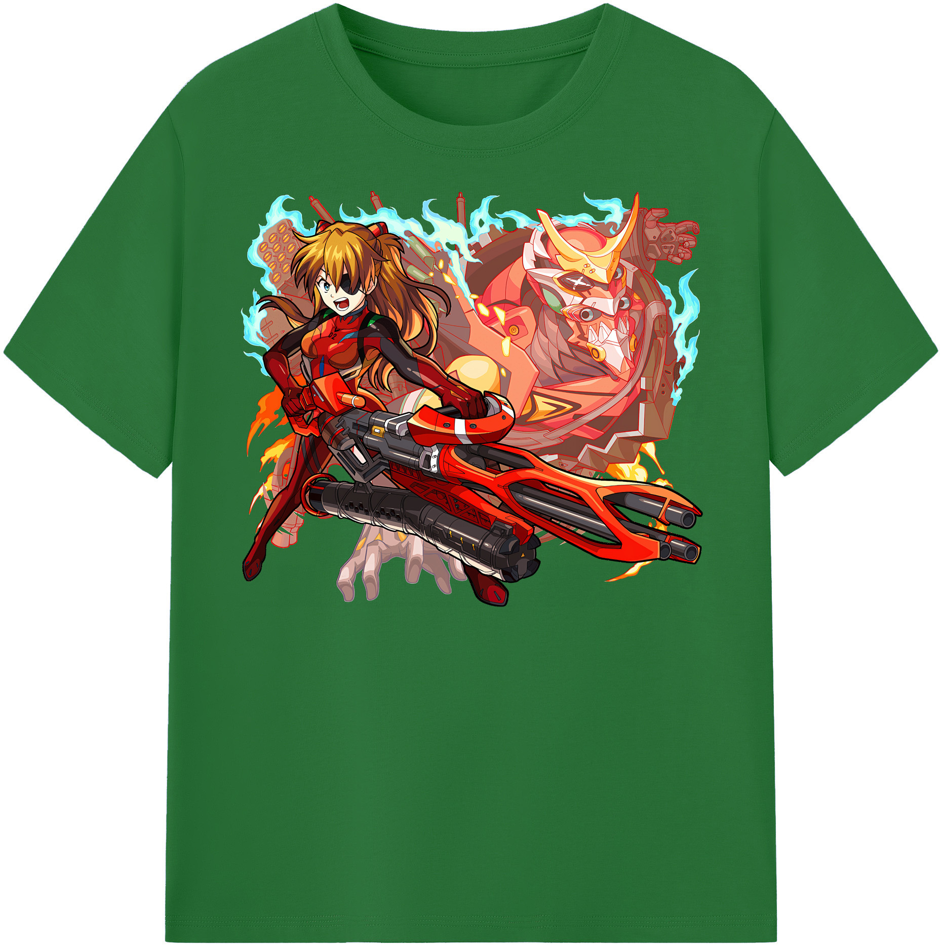 （画像用） EVA 新世紀エヴァンゲリオン 綿100％半袖Tシャツ（フロントプリント）