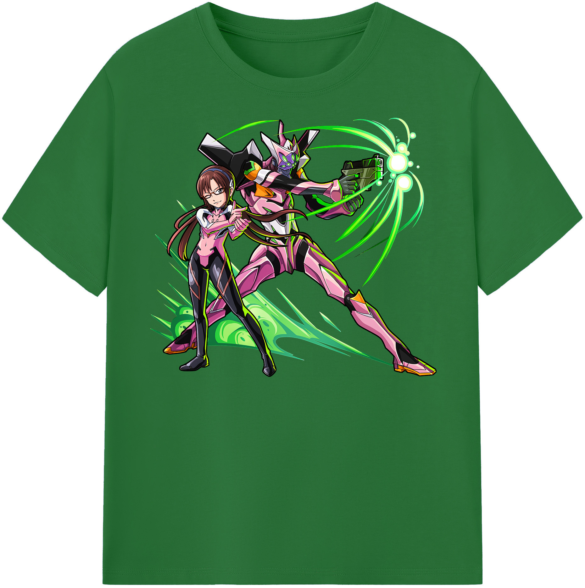 （画像用） EVA 新世紀エヴァンゲリオン 綿100％半袖Tシャツ（フロントプリント）