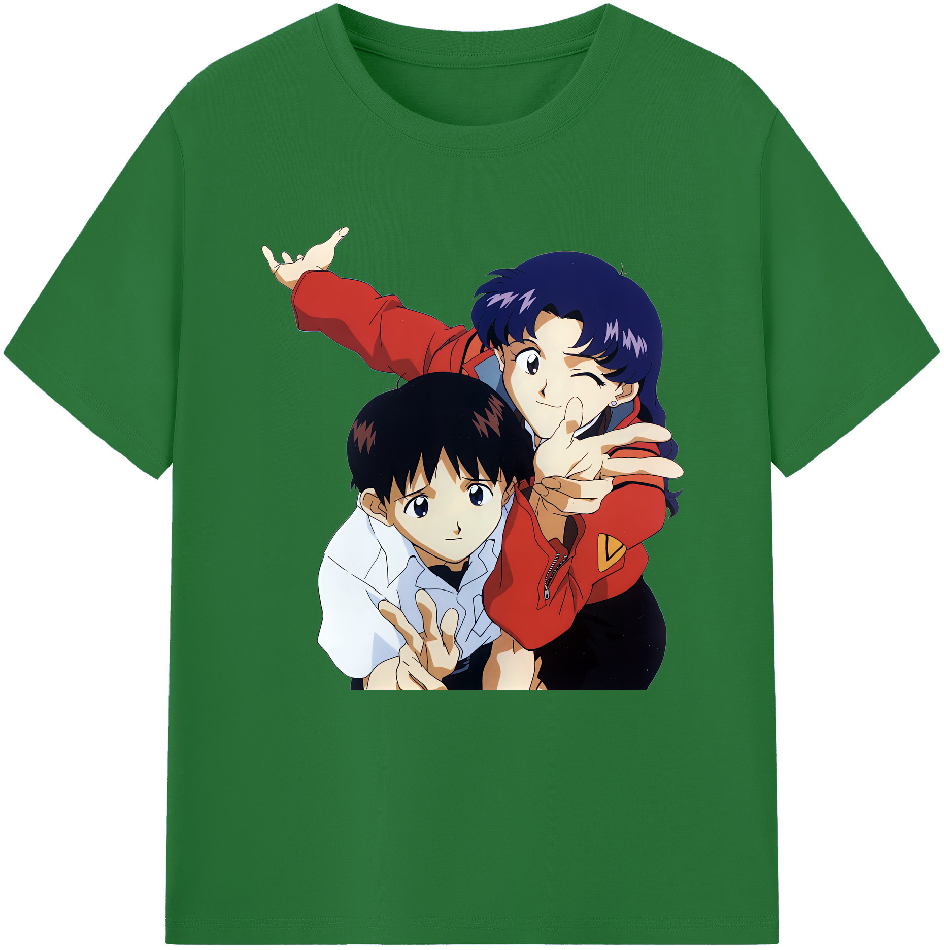 （画像用） EVA 新世紀エヴァンゲリオン 綿100％半袖Tシャツ（フロントプリント）