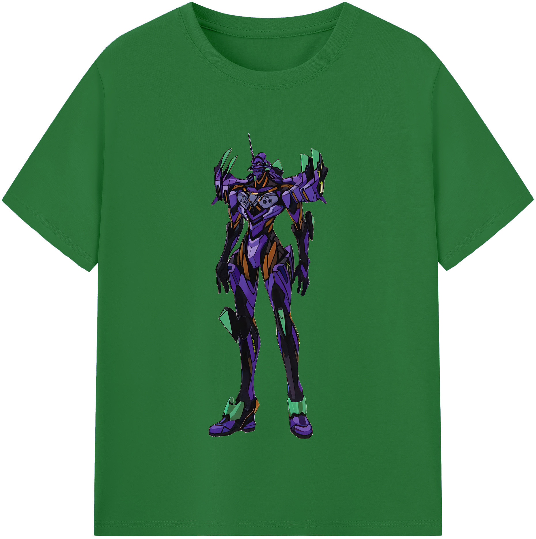 （画像用） EVA 新世紀エヴァンゲリオン 綿100％半袖Tシャツ（フロントプリント）