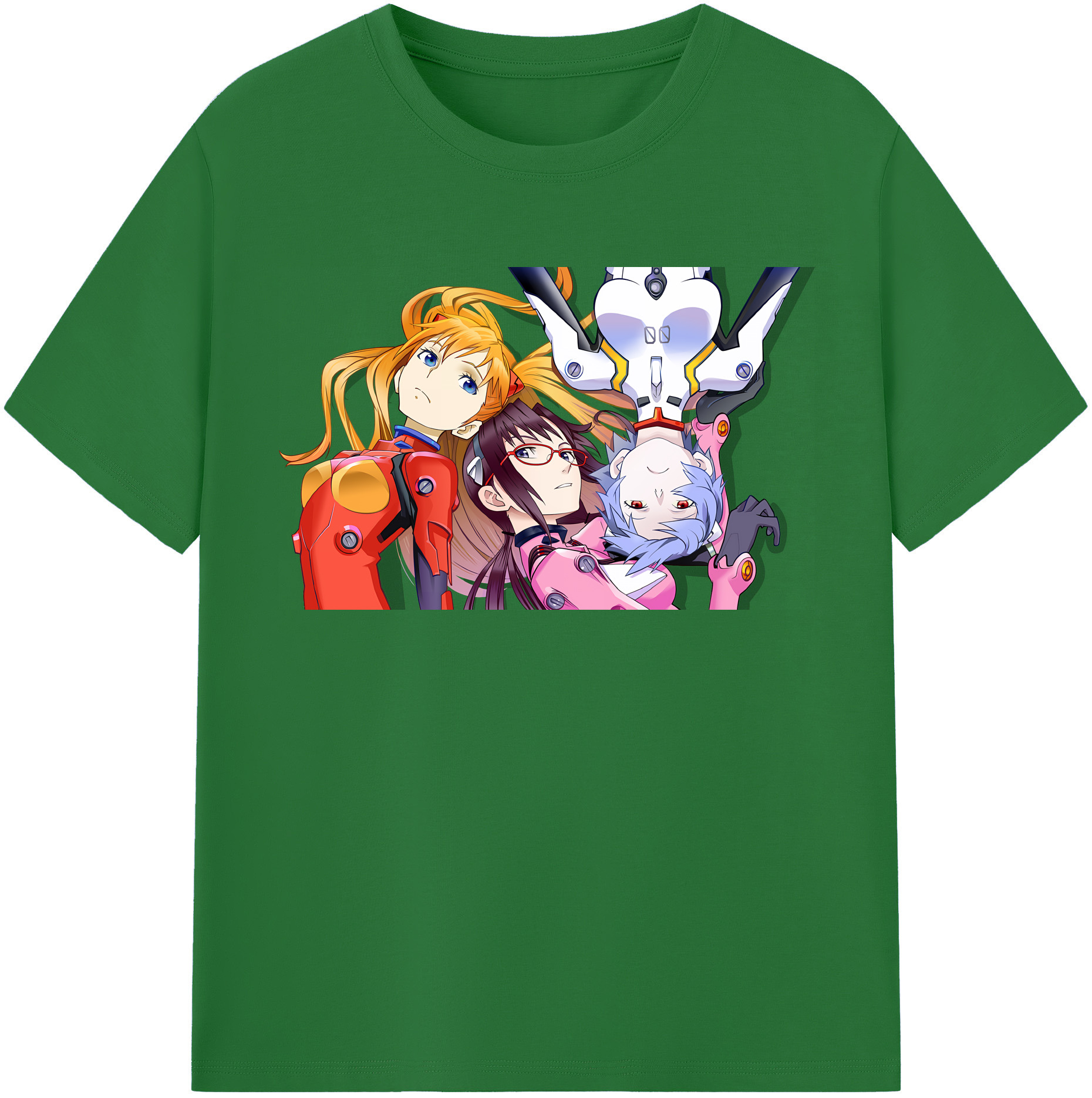 （画像用） EVA 新世紀エヴァンゲリオン 綿100％半袖Tシャツ（フロントプリント）