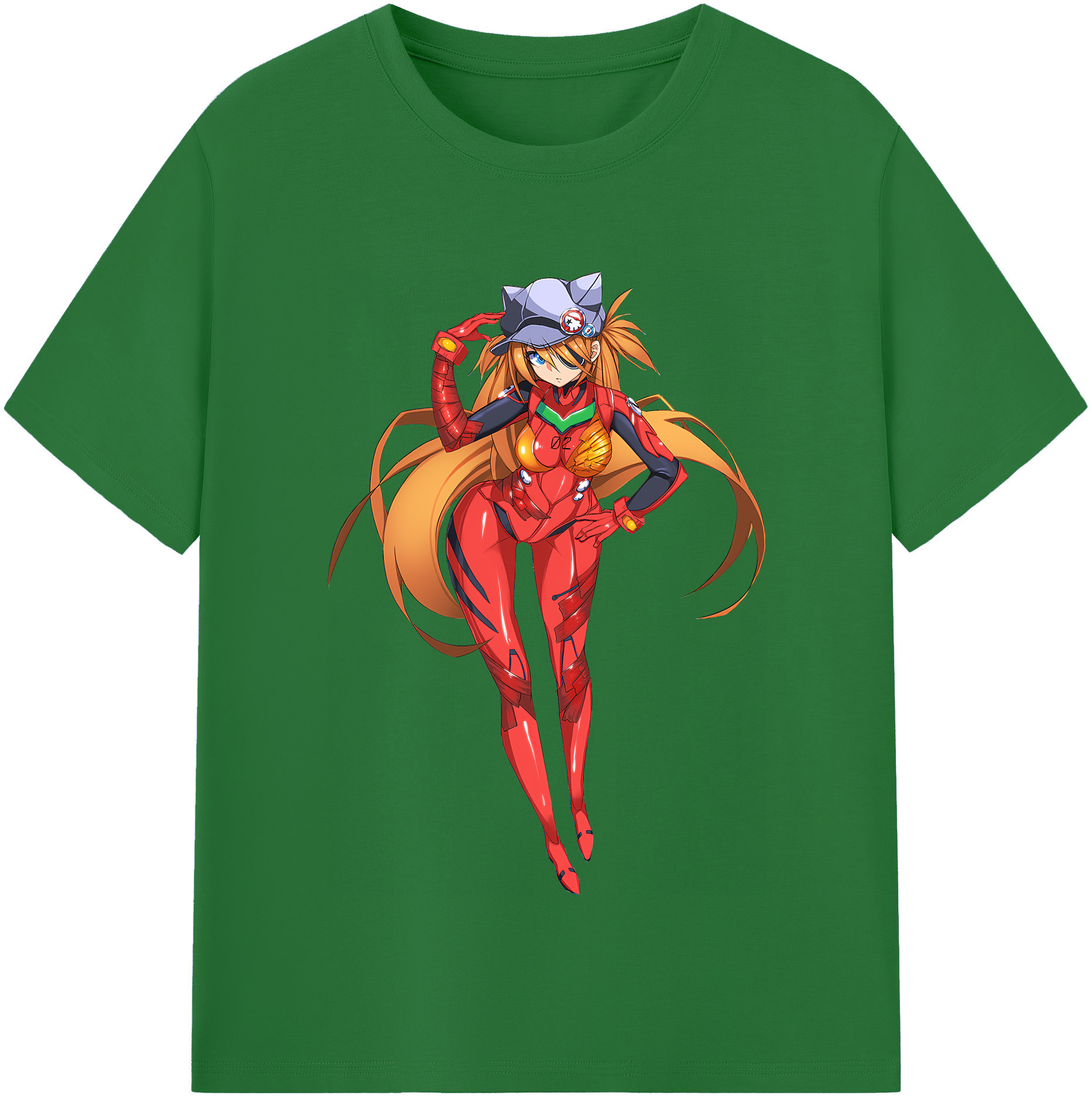 （画像用） EVA 新世紀エヴァンゲリオン 綿100％半袖Tシャツ（フロントプリント）