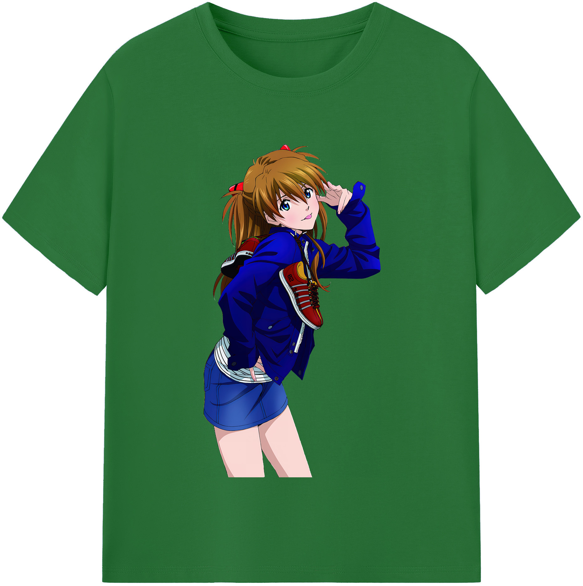 （画像用） EVA 新世紀エヴァンゲリオン 綿100％半袖Tシャツ（フロントプリント）