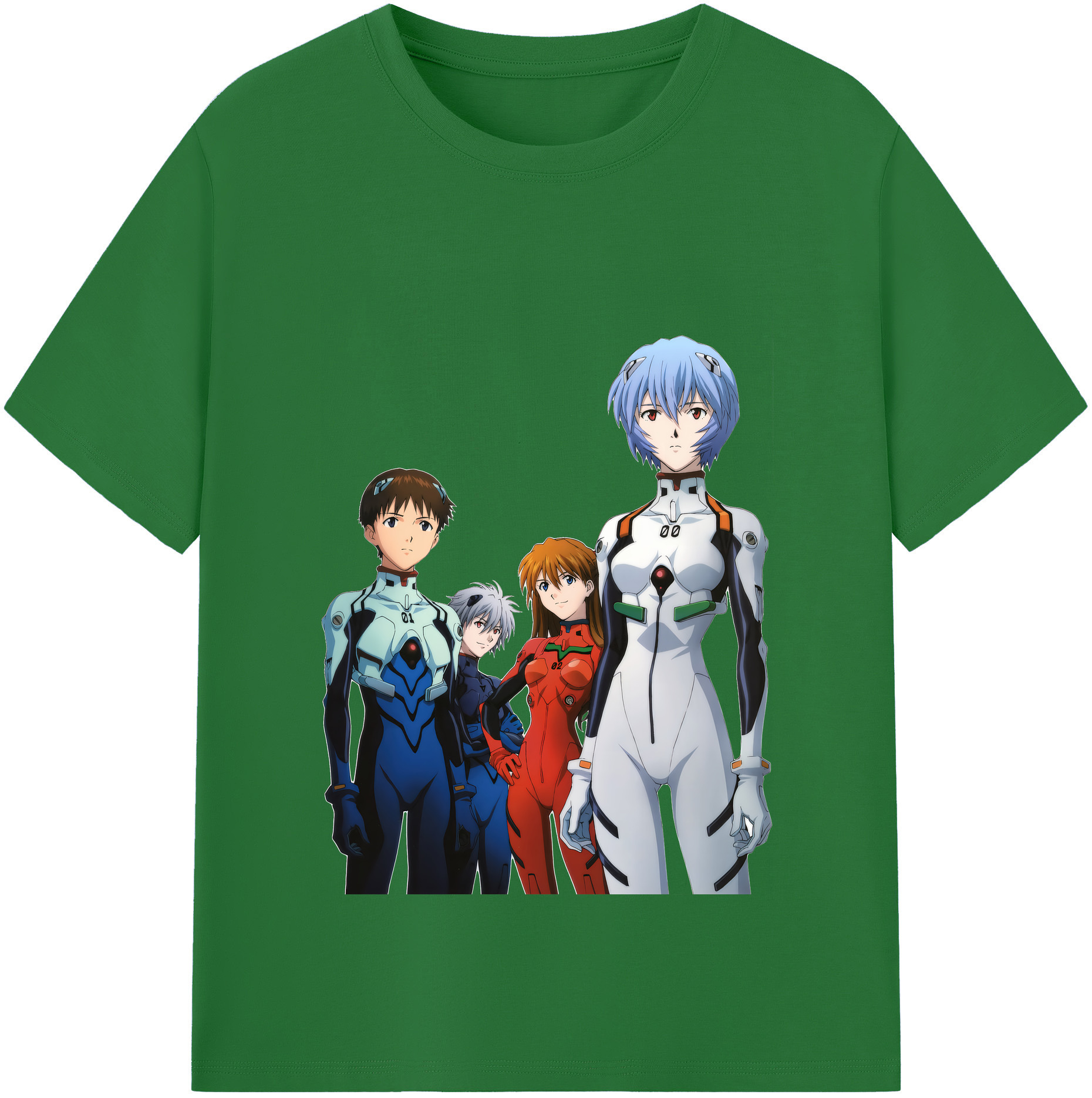 （画像用） EVA 新世紀エヴァンゲリオン 綿100％半袖Tシャツ（フロントプリント）