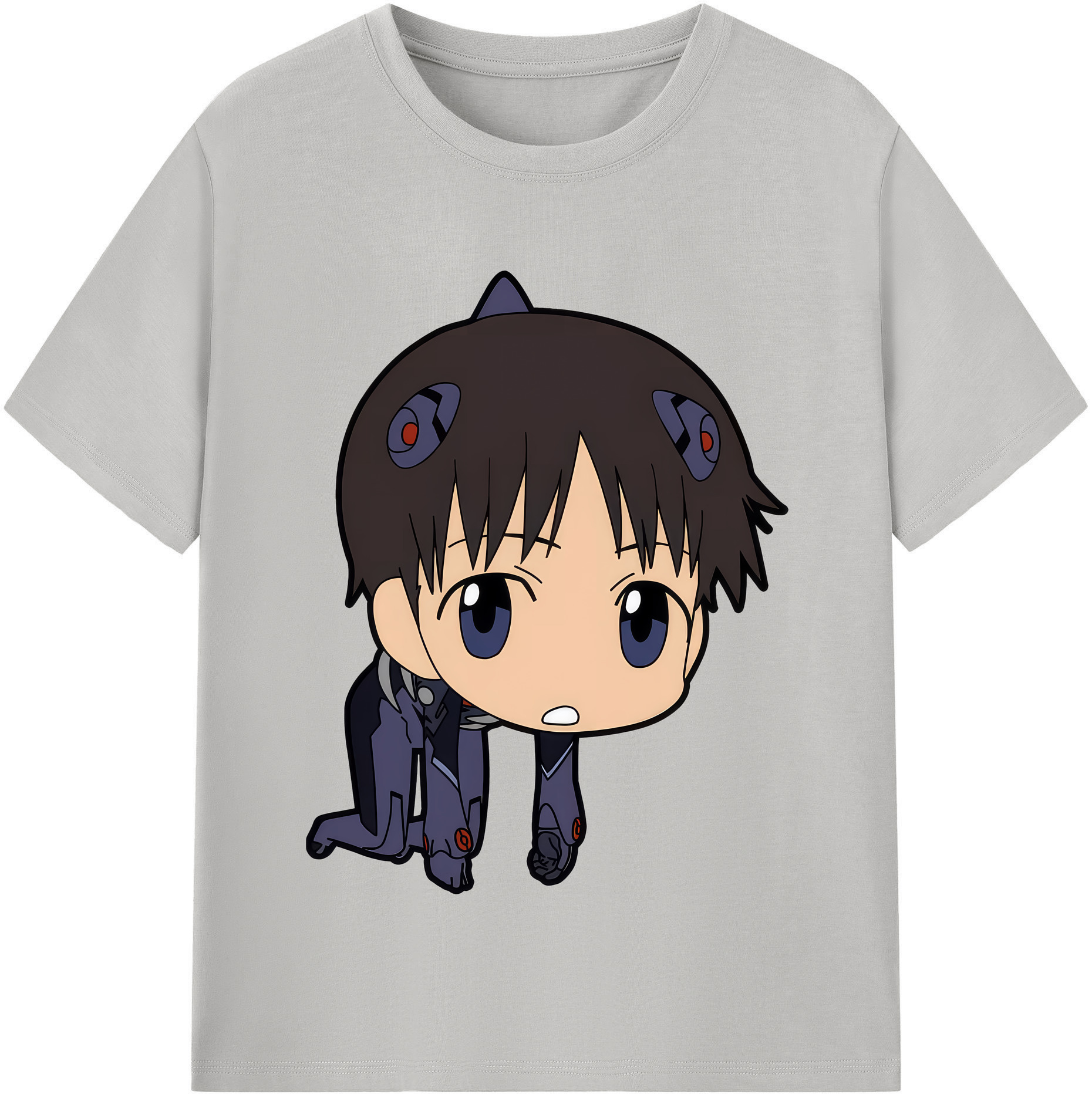 （画像用） EVA 新世紀エヴァンゲリオン 綿100％半袖Tシャツ（フロントプリント）