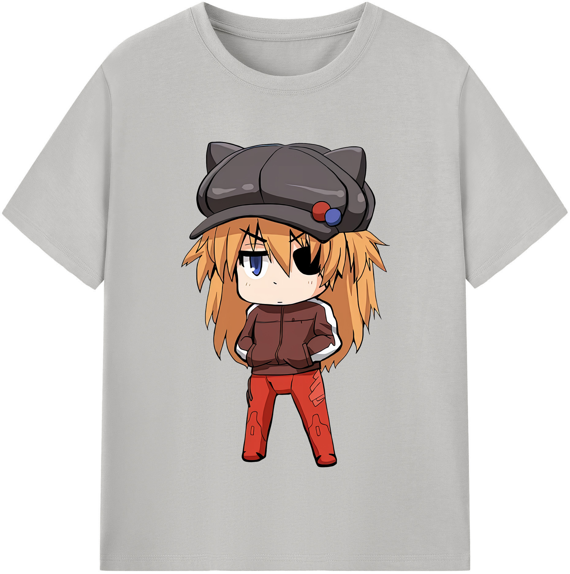（画像用） EVA 新世紀エヴァンゲリオン 綿100％半袖Tシャツ（フロントプリント）