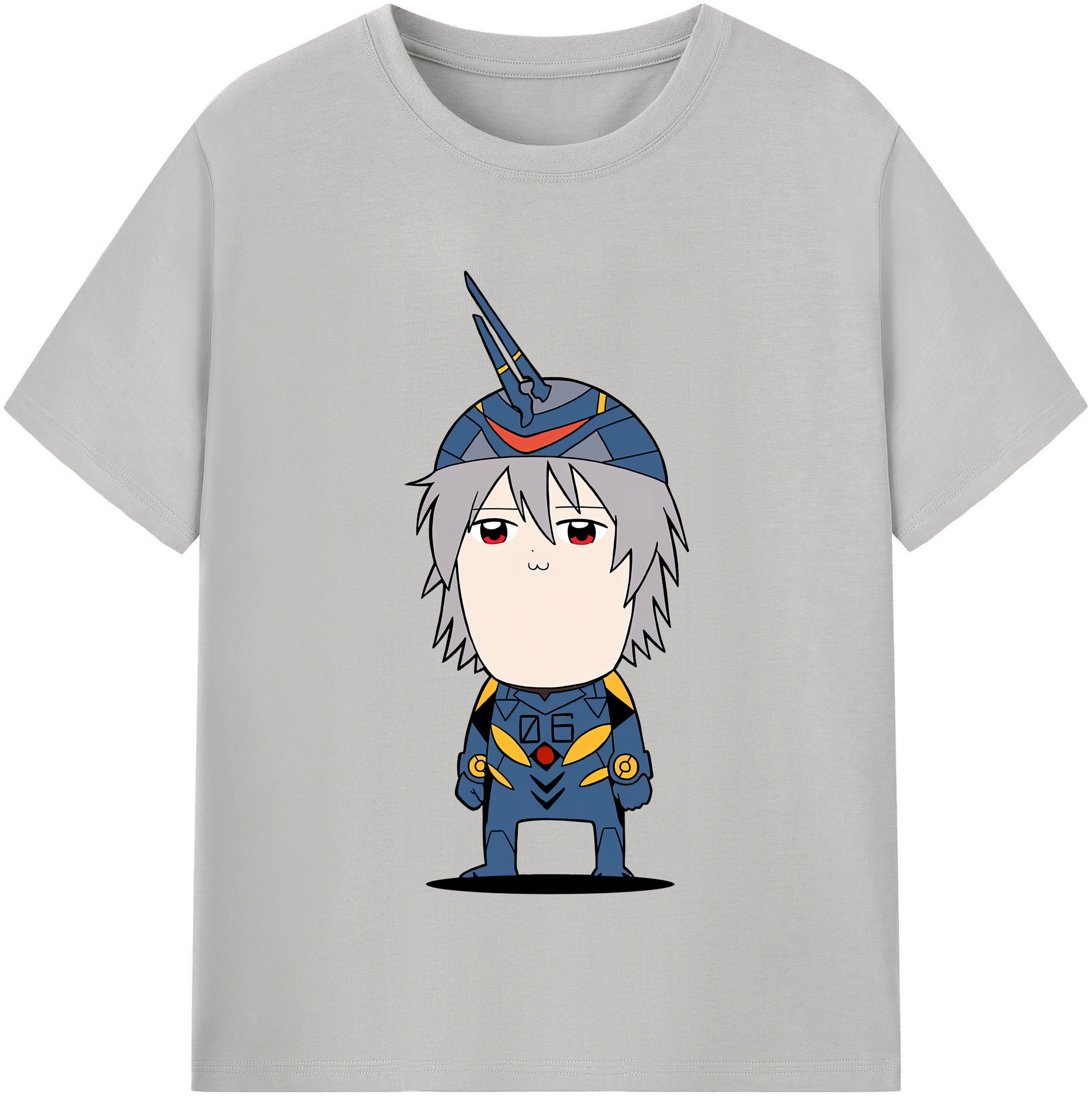 （画像用） EVA 新世紀エヴァンゲリオン 綿100％半袖Tシャツ（フロントプリント）