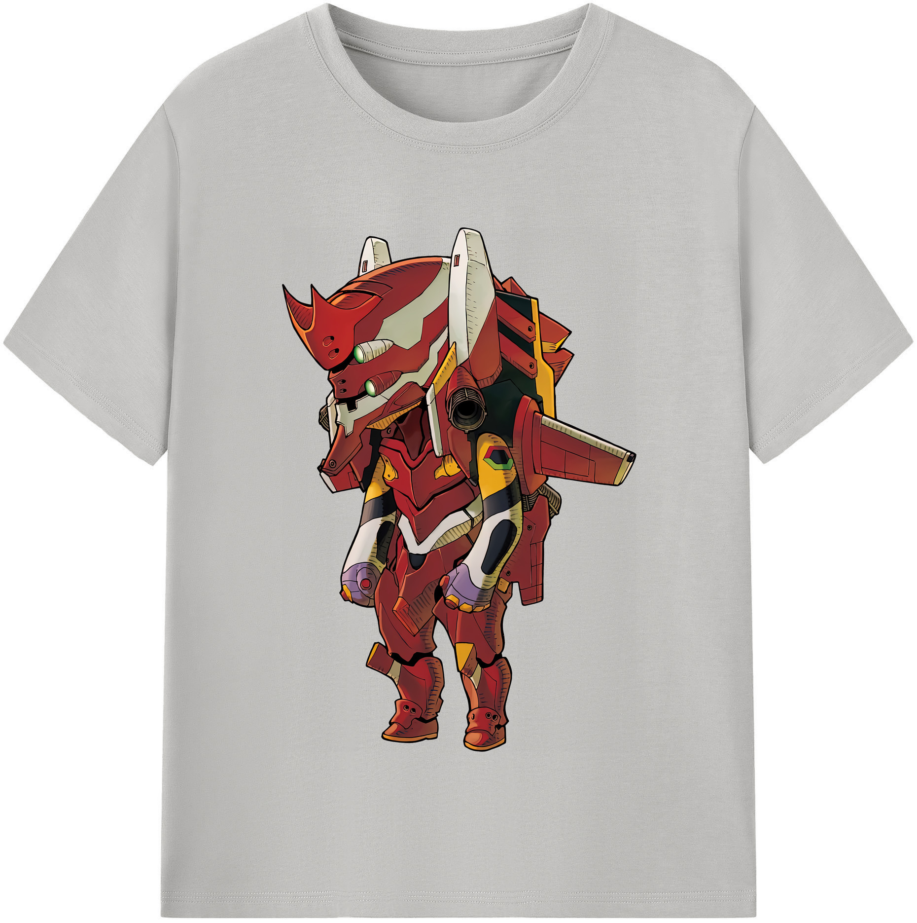 （画像用） EVA 新世紀エヴァンゲリオン 綿100％半袖Tシャツ（フロントプリント）