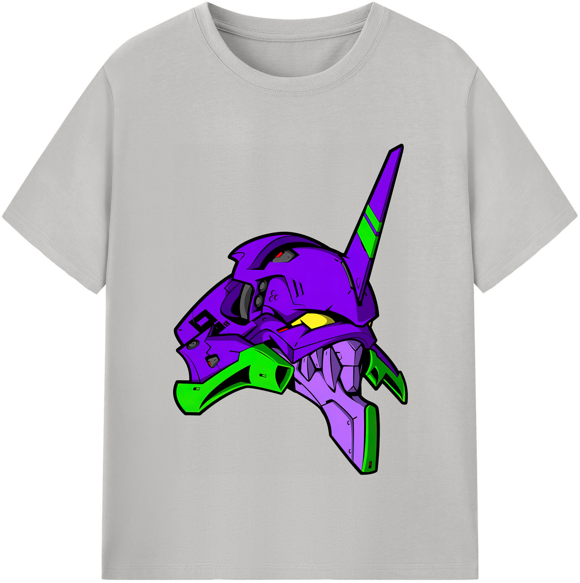 （画像用） EVA 新世紀エヴァンゲリオン 綿100％半袖Tシャツ（フロントプリント）