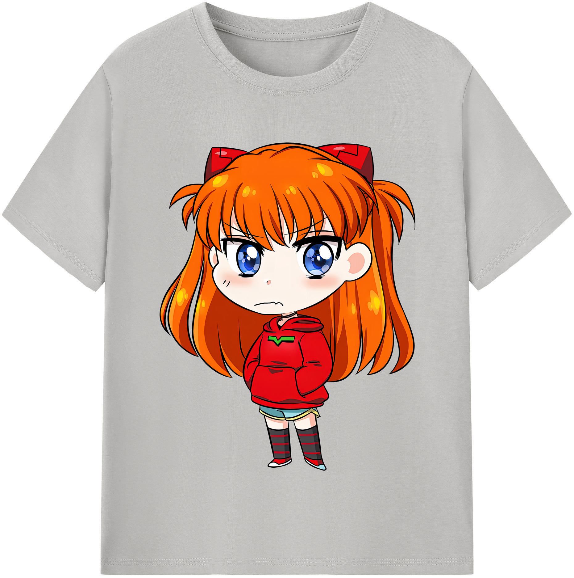 （画像用） EVA 新世紀エヴァンゲリオン 綿100％半袖Tシャツ（フロントプリント）