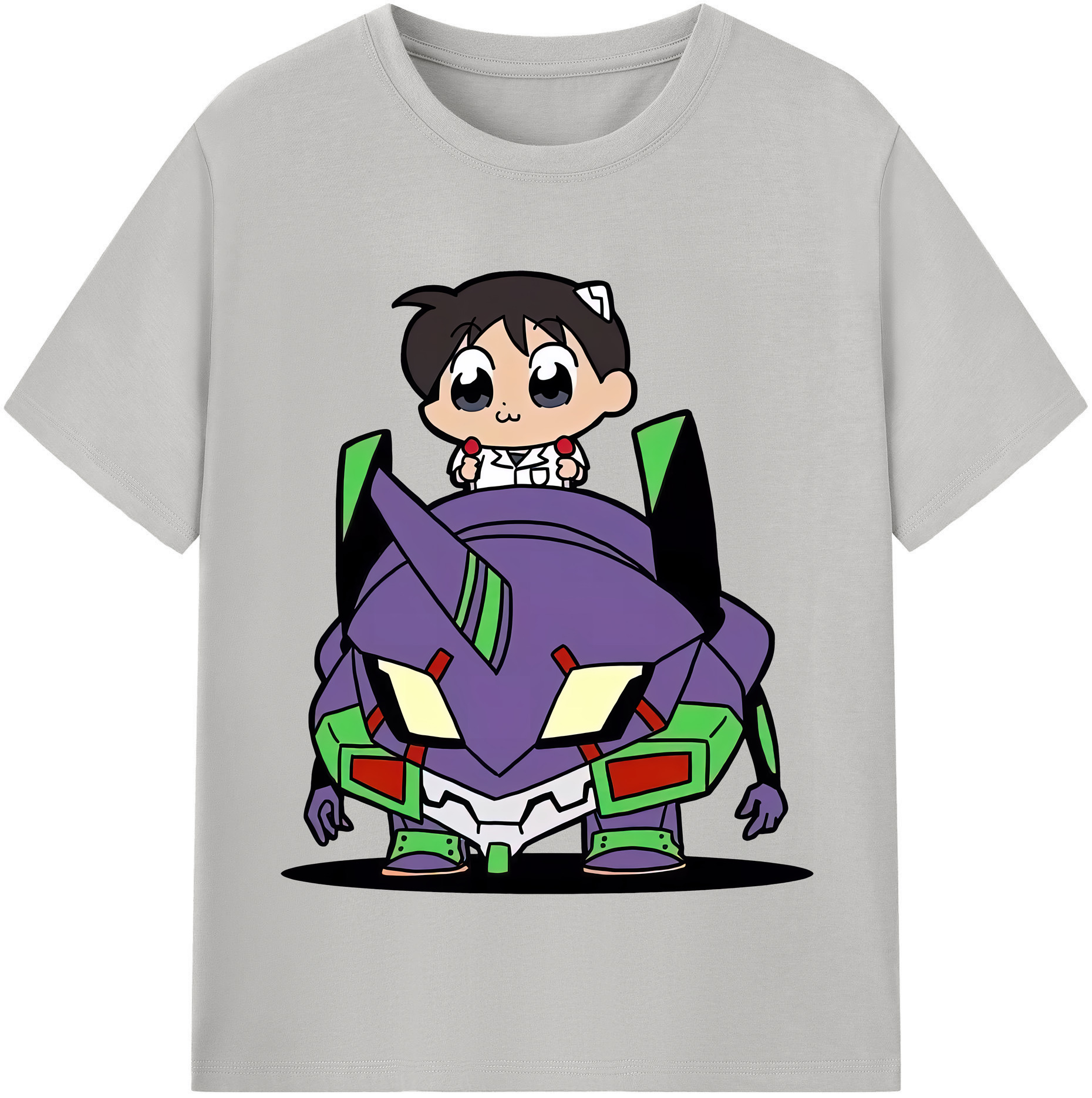 （画像用） EVA 新世紀エヴァンゲリオン 綿100％半袖Tシャツ（フロントプリント）