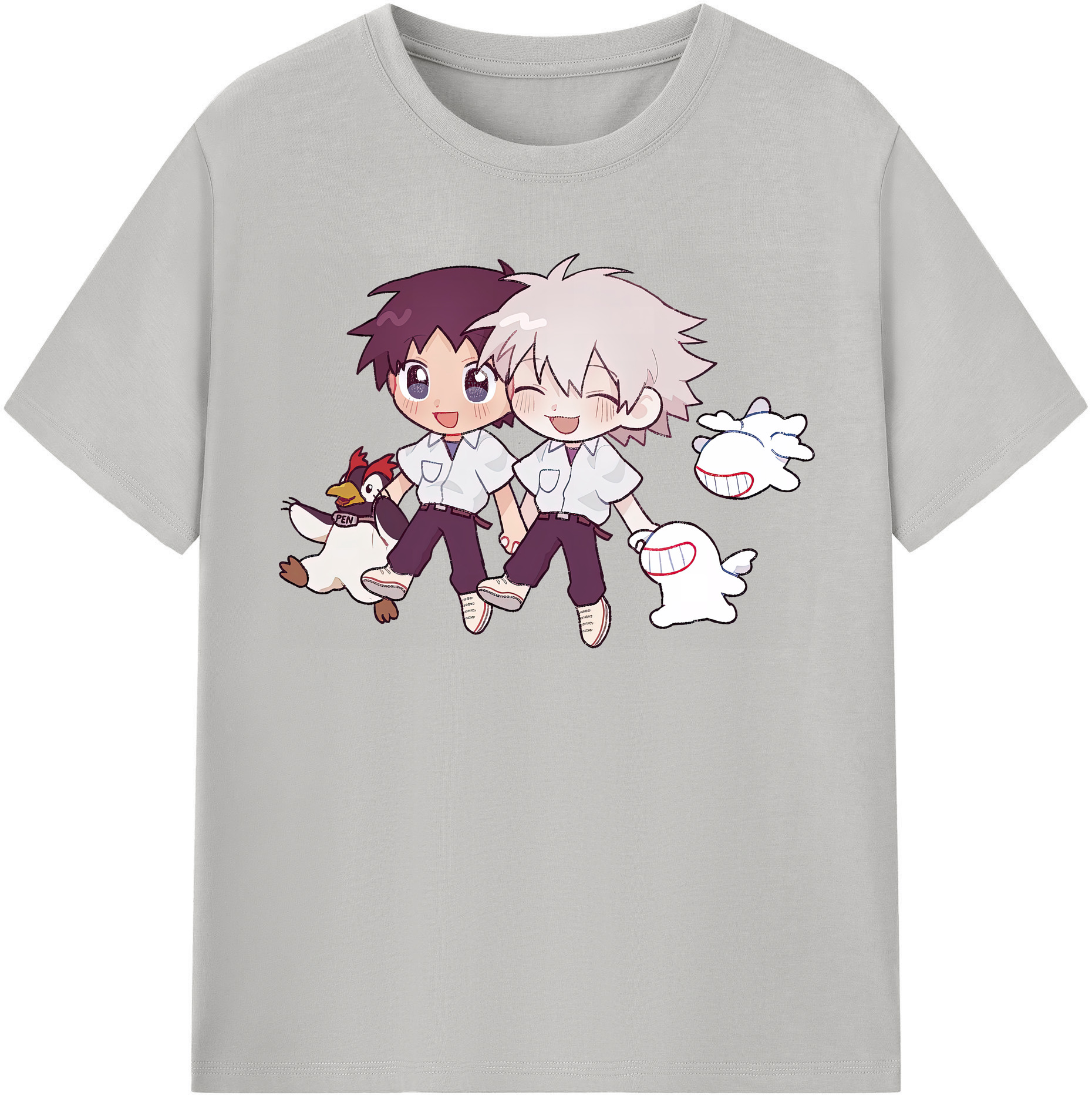 （画像用） EVA 新世紀エヴァンゲリオン 綿100％半袖Tシャツ（フロントプリント）