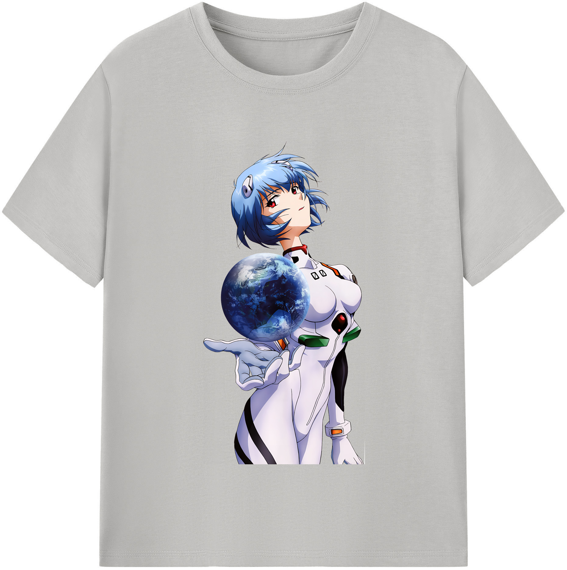 （画像用） EVA 新世紀エヴァンゲリオン 綿100％半袖Tシャツ（フロントプリント）