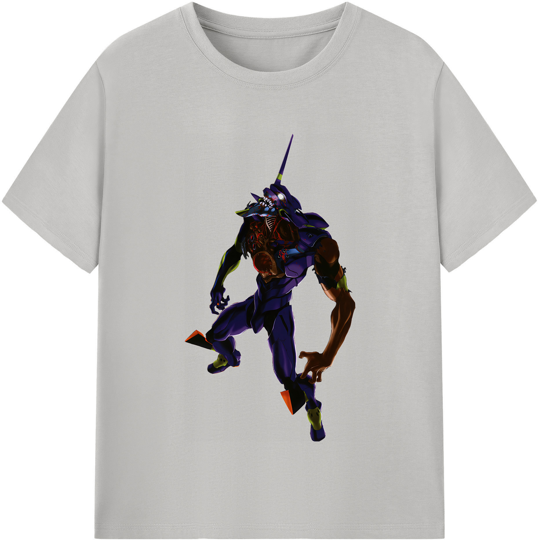 （画像用） EVA 新世紀エヴァンゲリオン 綿100％半袖Tシャツ（フロントプリント）