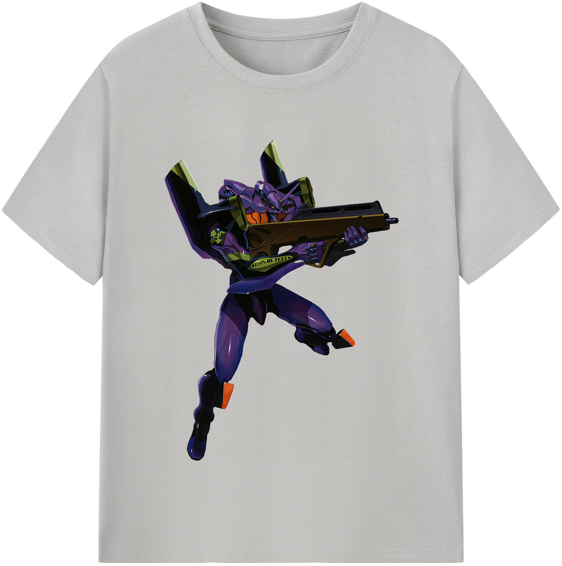 （画像用） EVA 新世紀エヴァンゲリオン 綿100％半袖Tシャツ（フロントプリント）