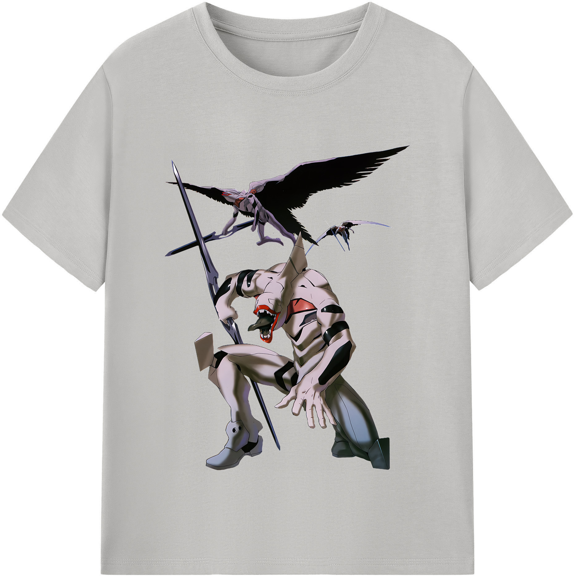 （画像用） EVA 新世紀エヴァンゲリオン 綿100％半袖Tシャツ（フロントプリント）