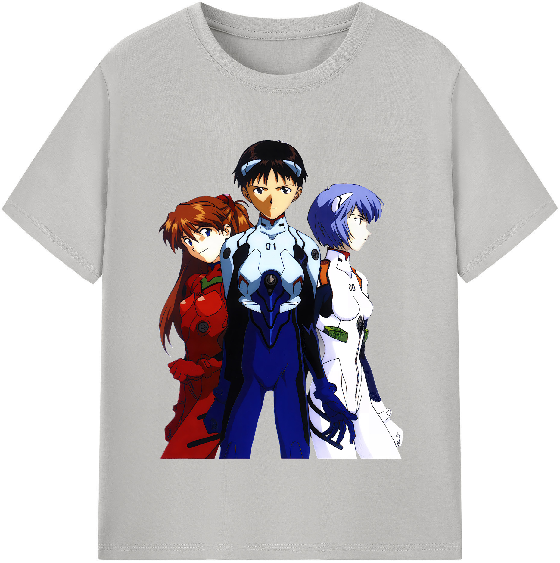 （画像用） EVA 新世紀エヴァンゲリオン 綿100％半袖Tシャツ（フロントプリント）