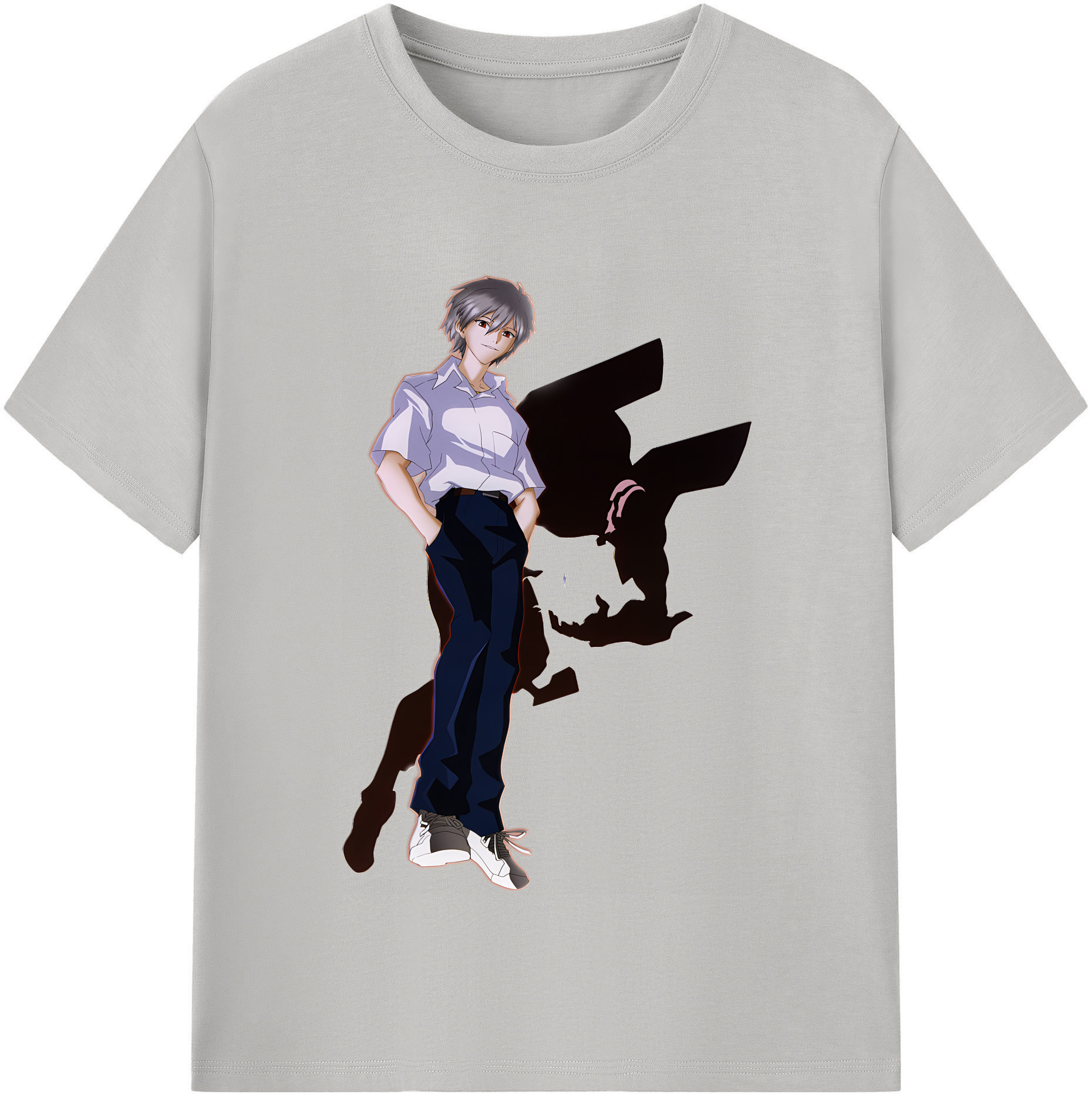 （画像用） EVA 新世紀エヴァンゲリオン 綿100％半袖Tシャツ（フロントプリント）