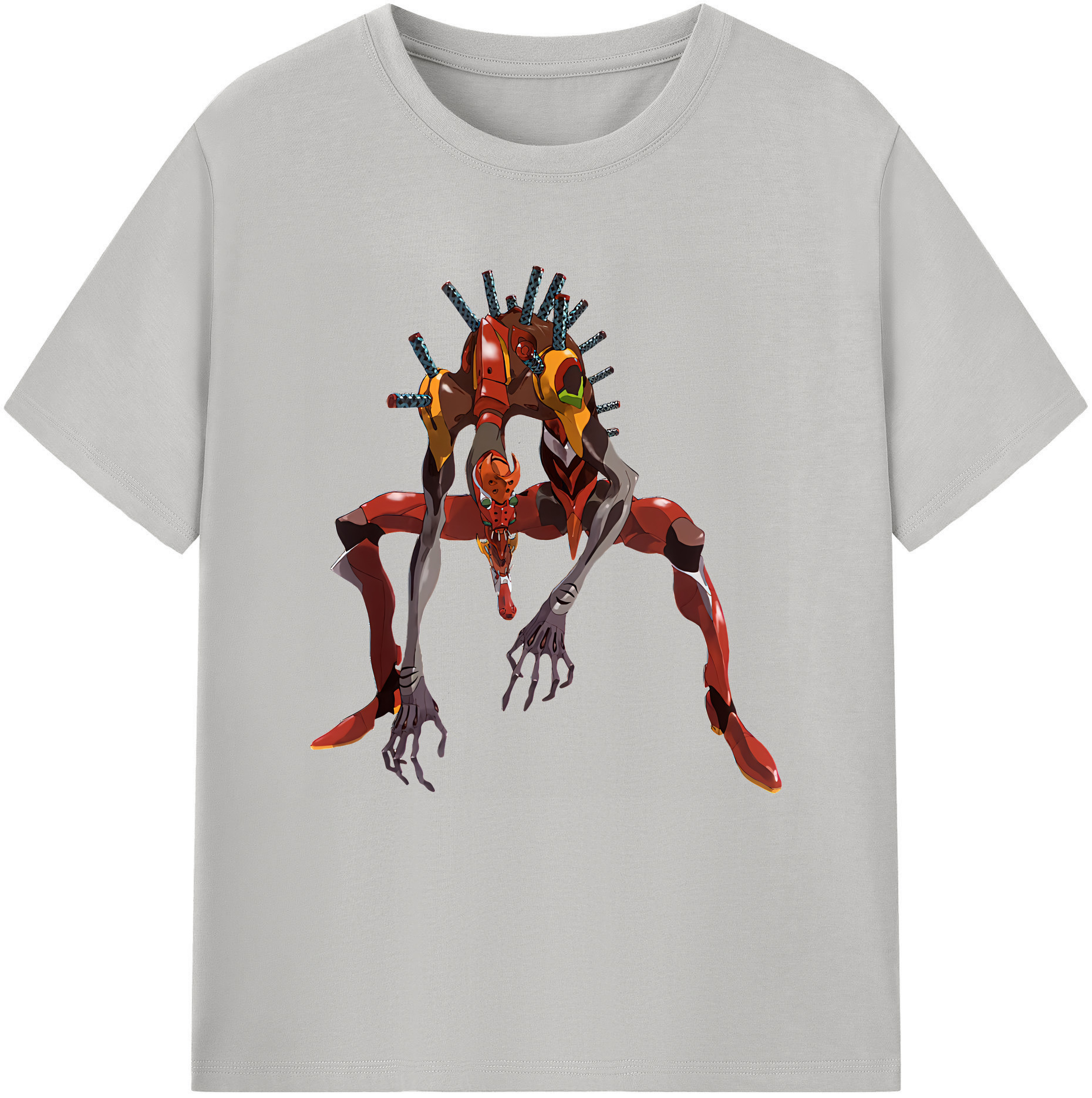 （画像用） EVA 新世紀エヴァンゲリオン 綿100％半袖Tシャツ（フロントプリント）