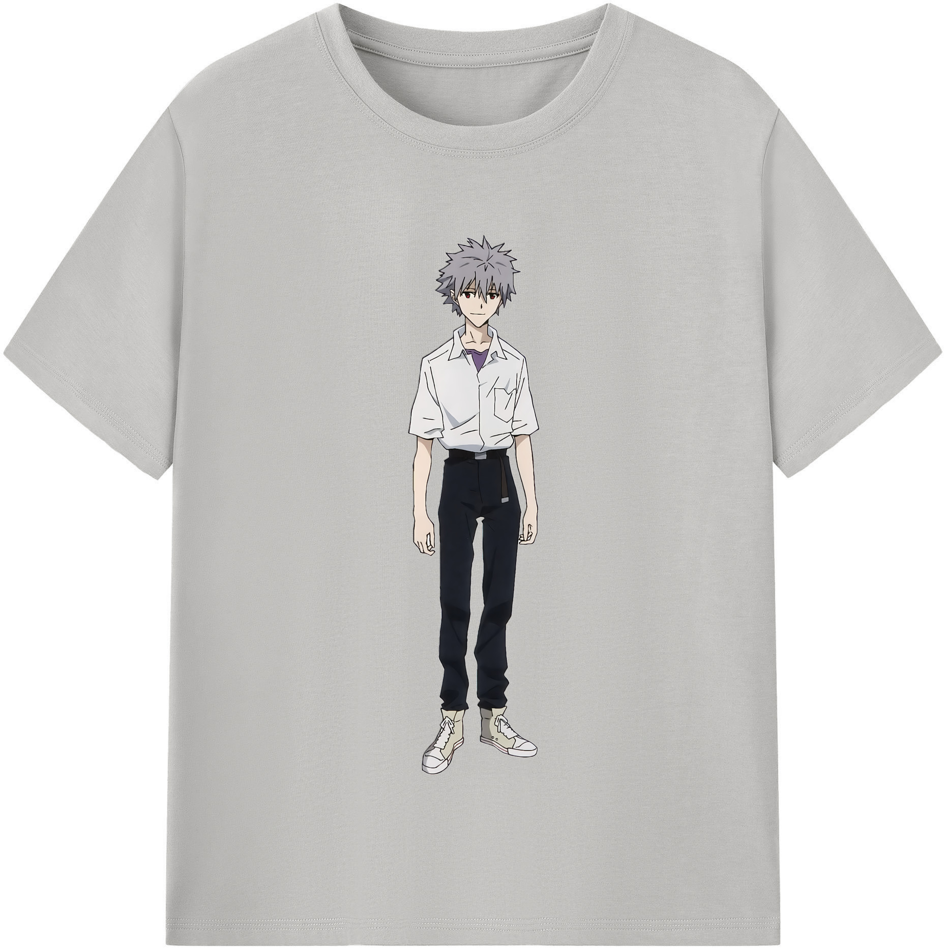 （画像用） EVA 新世紀エヴァンゲリオン 綿100％半袖Tシャツ（フロントプリント）