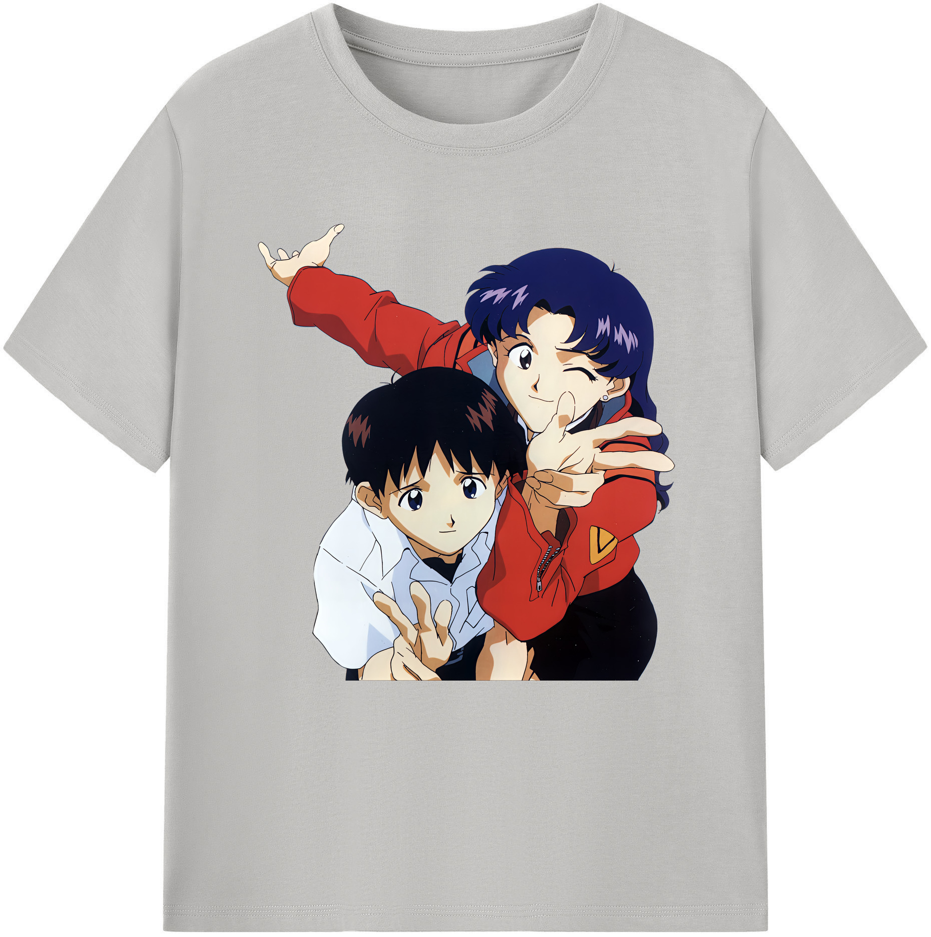 （画像用） EVA 新世紀エヴァンゲリオン 綿100％半袖Tシャツ（フロントプリント）