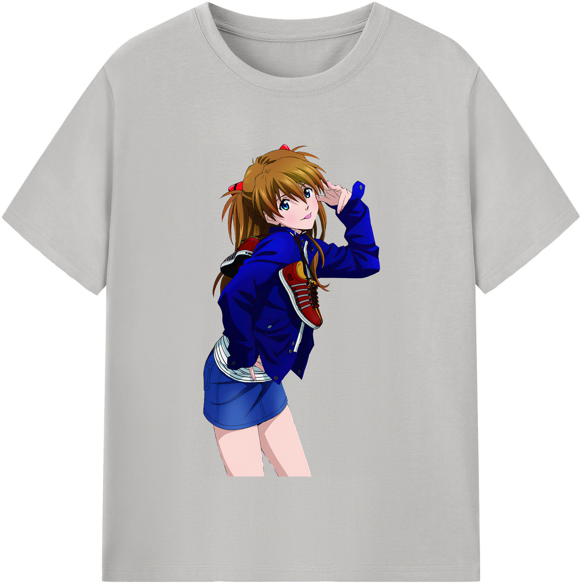 （画像用） EVA 新世紀エヴァンゲリオン 綿100％半袖Tシャツ（フロントプリント）