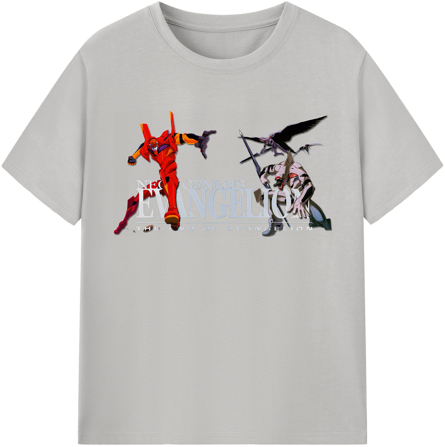 （画像用） EVA 新世紀エヴァンゲリオン 綿100％半袖Tシャツ（フロントプリント）