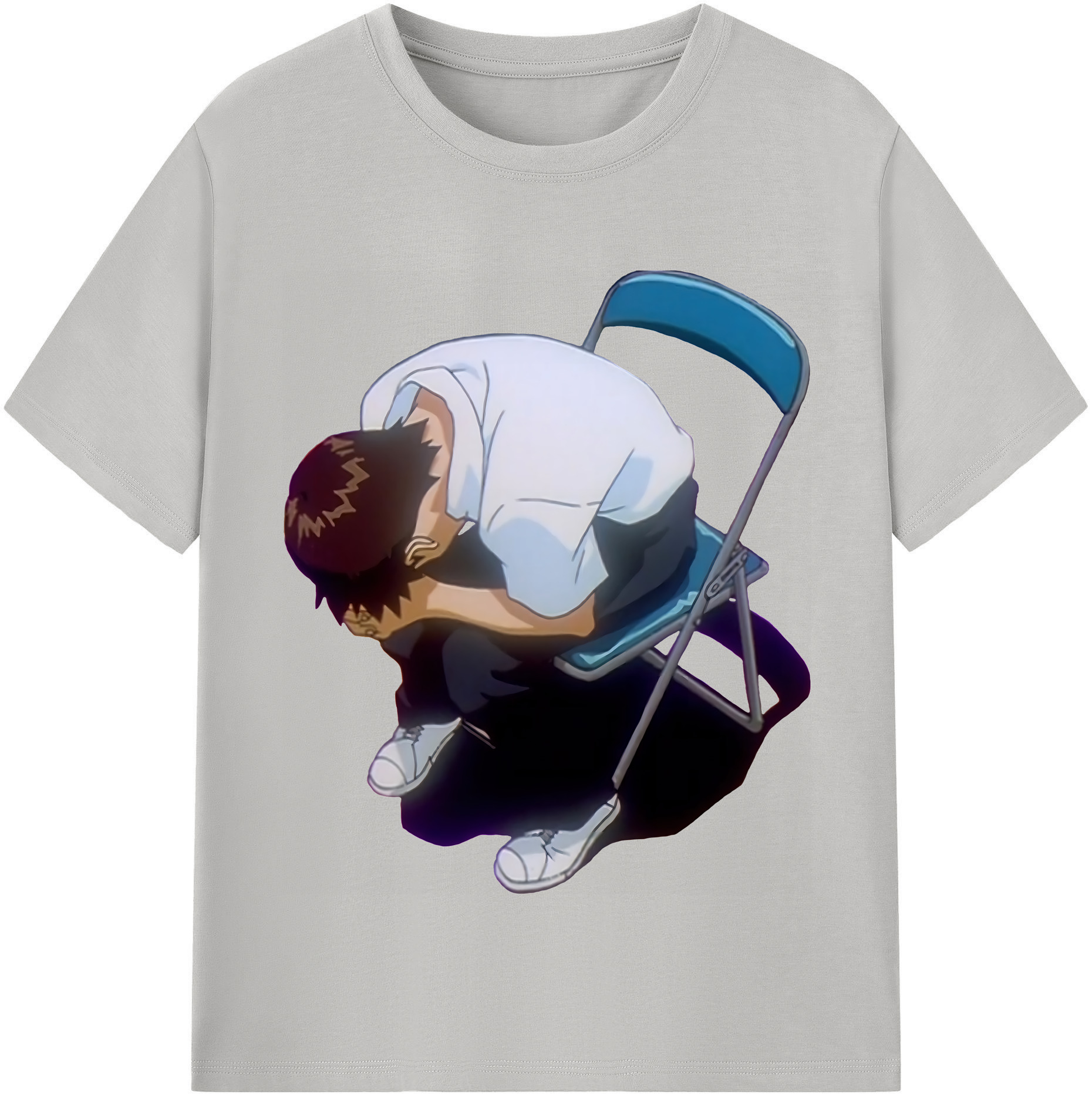 （画像用） EVA 新世紀エヴァンゲリオン 綿100％半袖Tシャツ（フロントプリント）