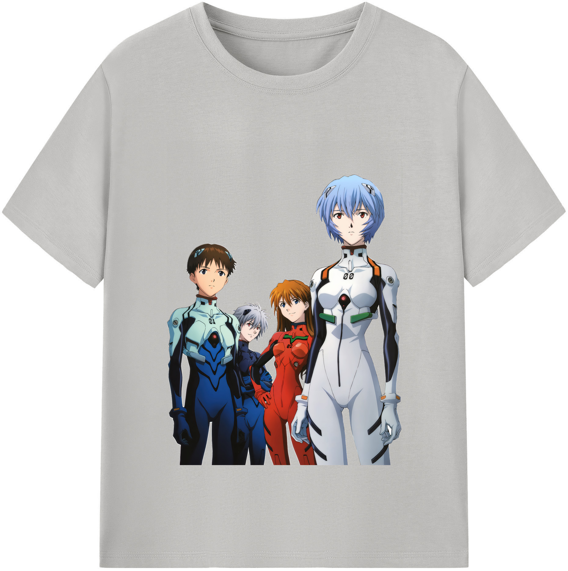 （画像用） EVA 新世紀エヴァンゲリオン 綿100％半袖Tシャツ（フロントプリント）