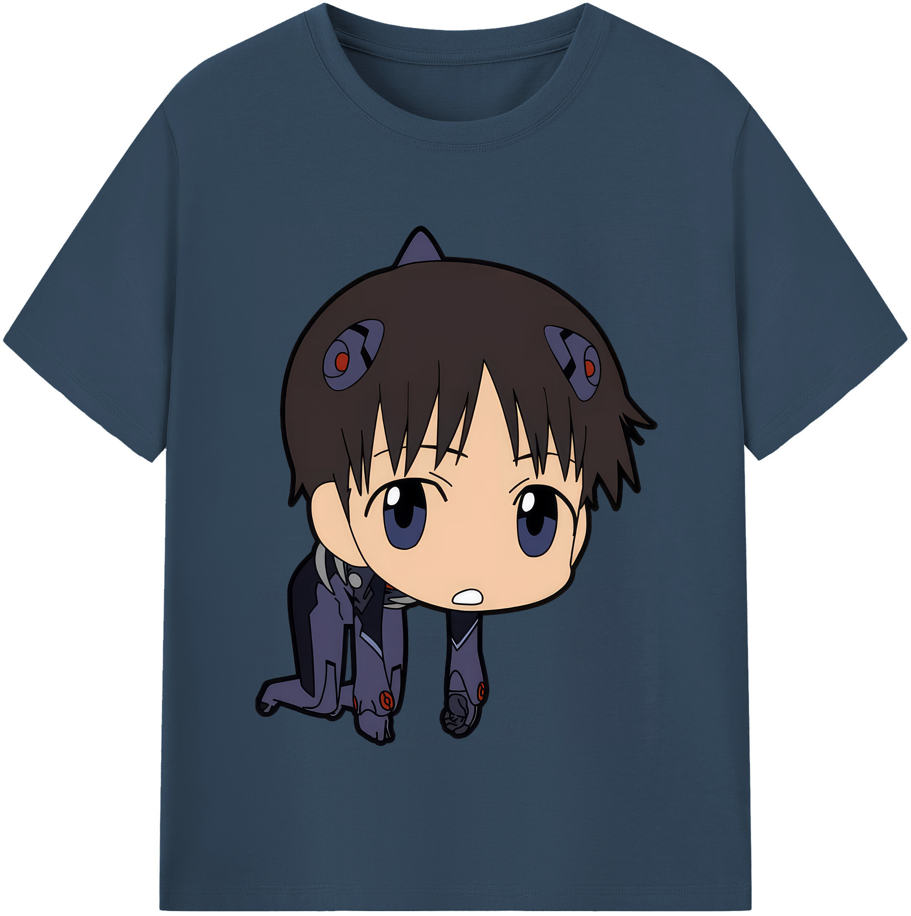 （画像用） EVA 新世紀エヴァンゲリオン 綿100％半袖Tシャツ（フロントプリント）
