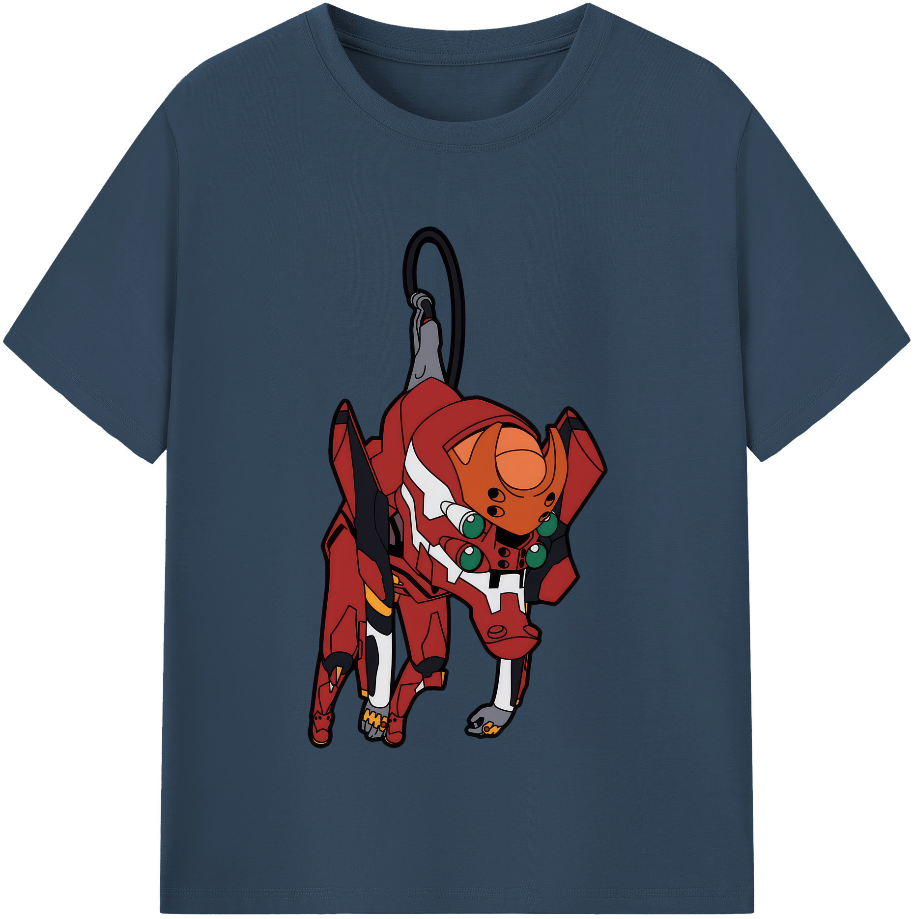 （画像用） EVA 新世紀エヴァンゲリオン 綿100％半袖Tシャツ（フロントプリント）