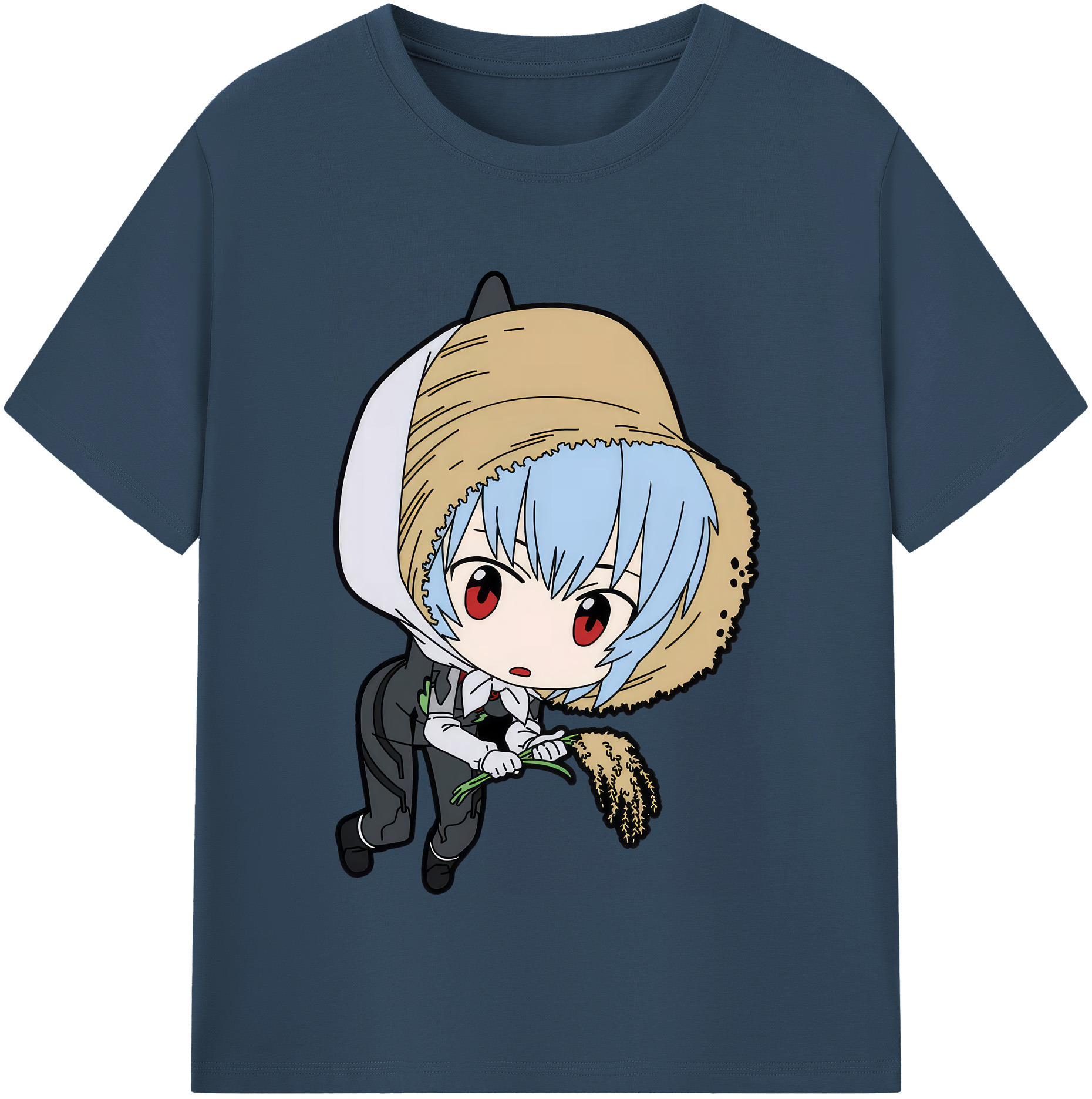（画像用） EVA 新世紀エヴァンゲリオン 綿100％半袖Tシャツ（フロントプリント）
