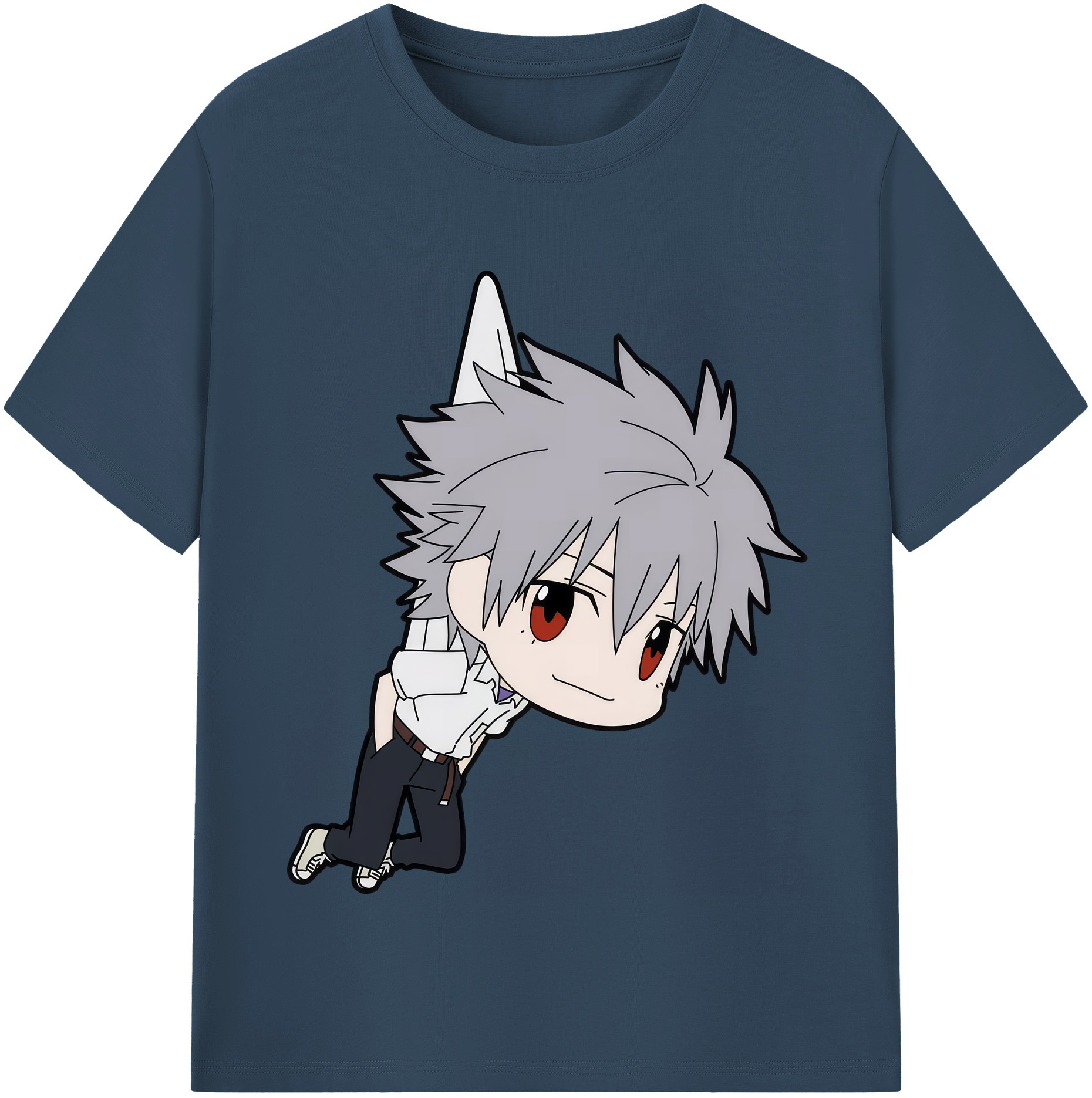（画像用） EVA 新世紀エヴァンゲリオン 綿100％半袖Tシャツ（フロントプリント）