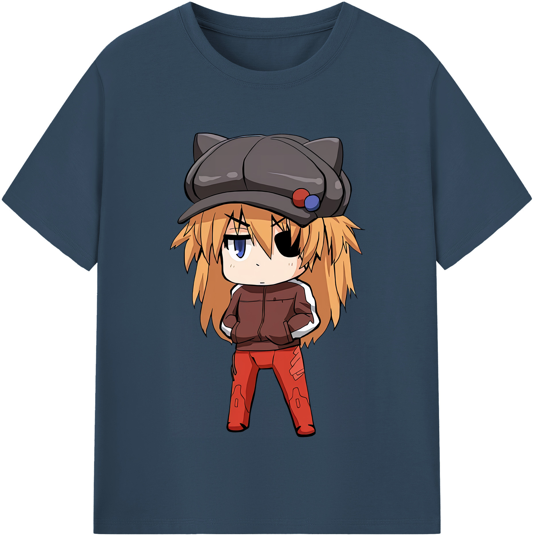 （画像用） EVA 新世紀エヴァンゲリオン 綿100％半袖Tシャツ（フロントプリント）