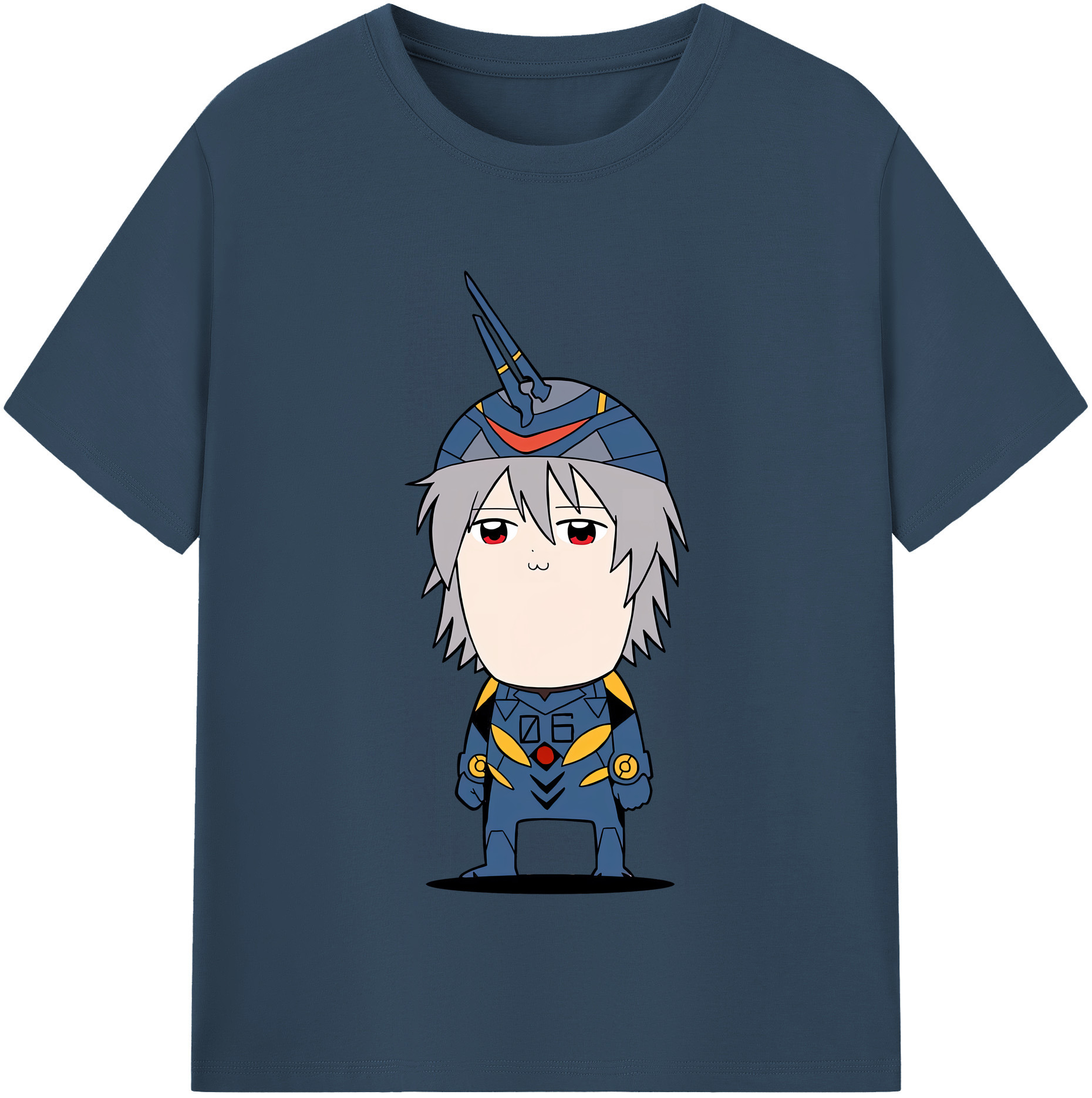 （画像用） EVA 新世紀エヴァンゲリオン 綿100％半袖Tシャツ（フロントプリント）