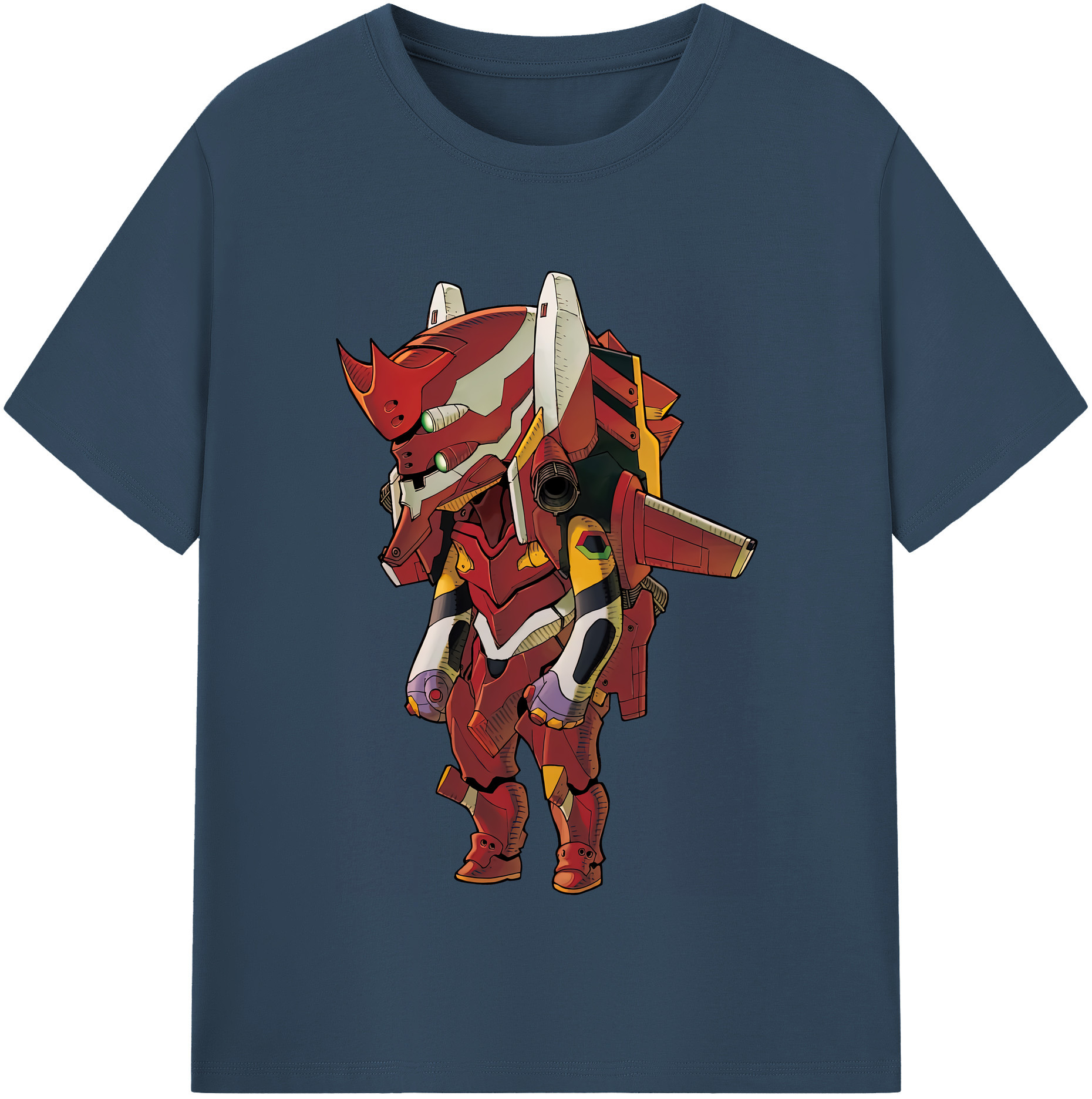（画像用） EVA 新世紀エヴァンゲリオン 綿100％半袖Tシャツ（フロントプリント）