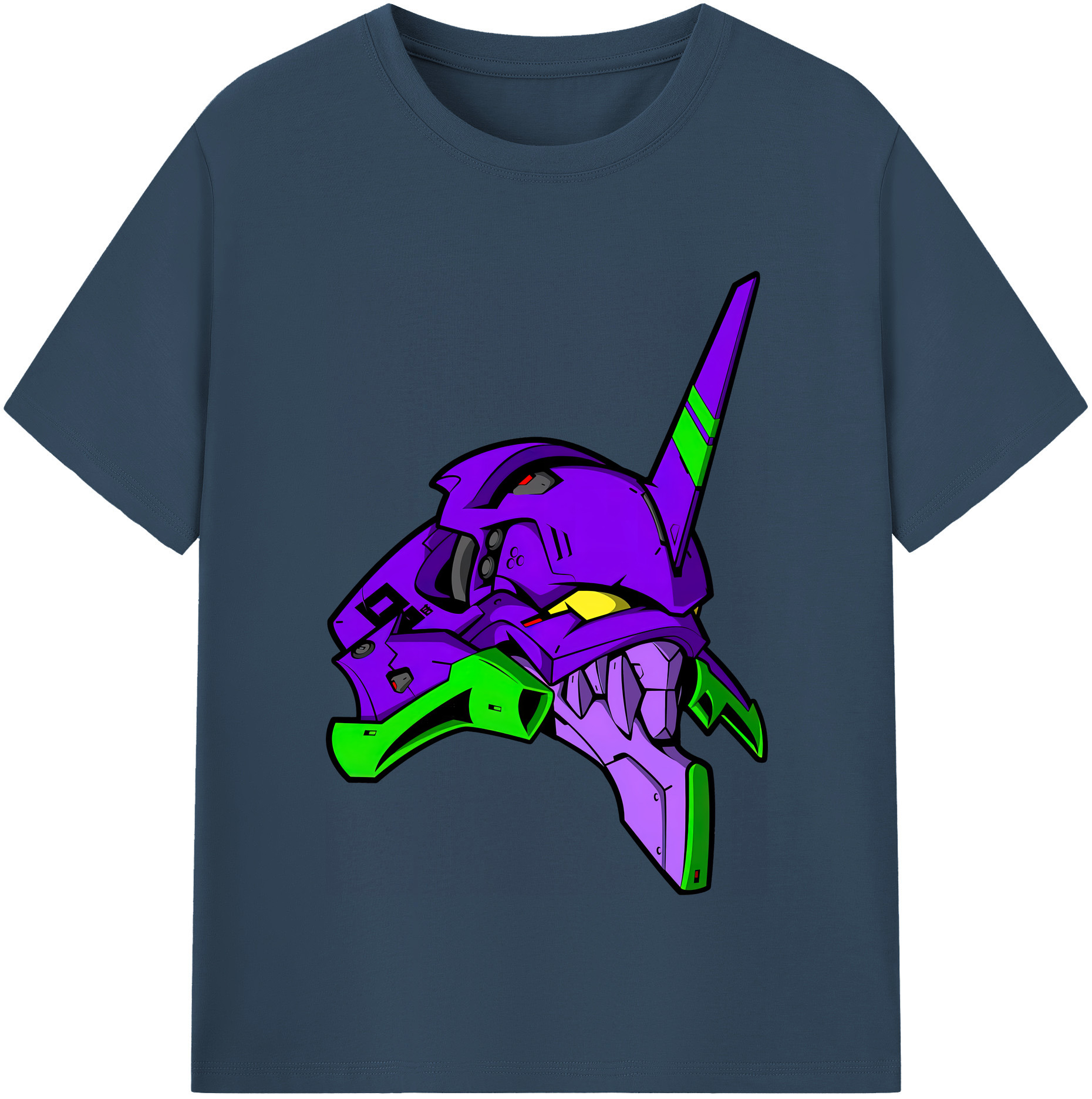 （画像用） EVA 新世紀エヴァンゲリオン 綿100％半袖Tシャツ（フロントプリント）