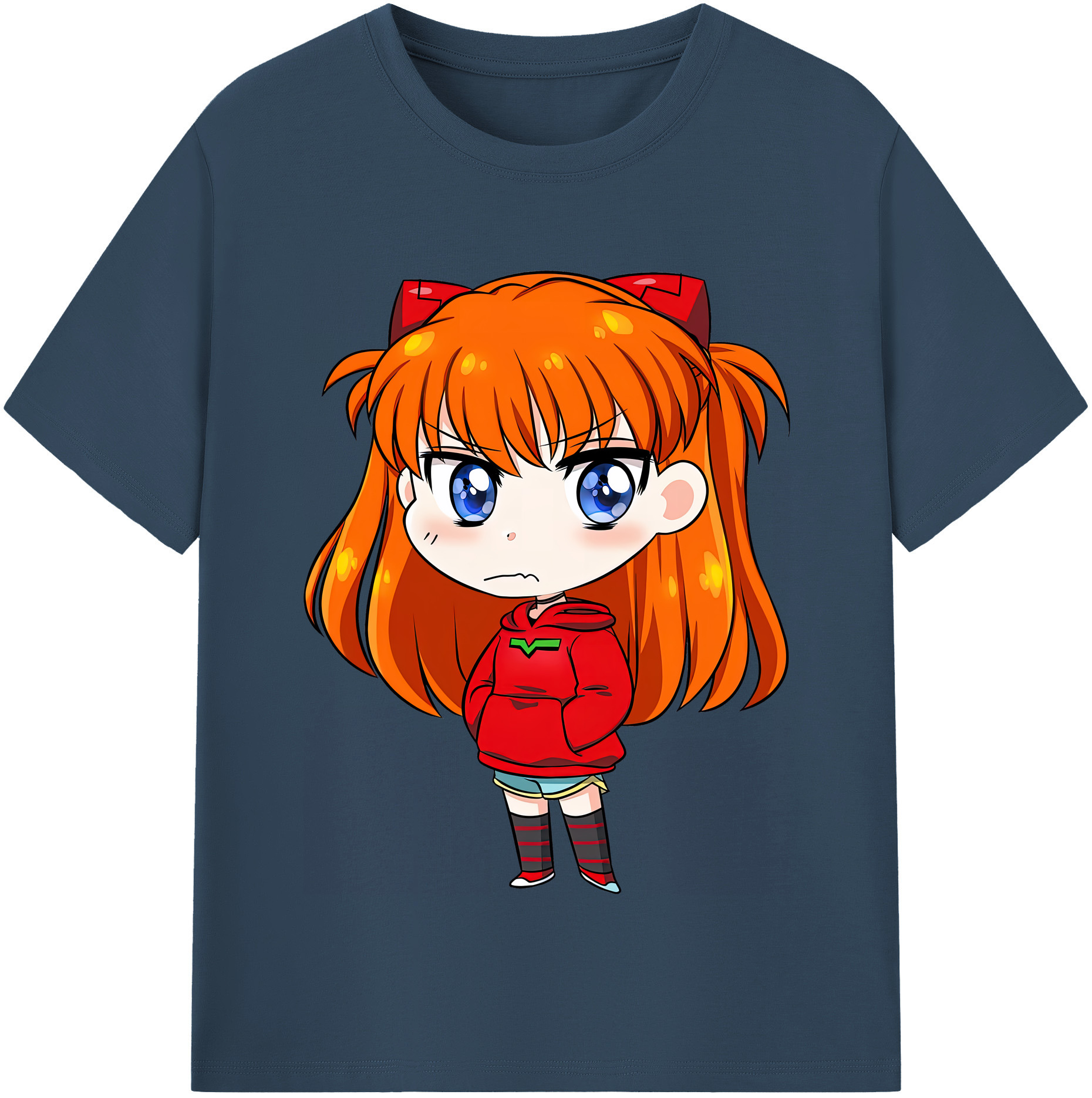 （画像用） EVA 新世紀エヴァンゲリオン 綿100％半袖Tシャツ（フロントプリント）