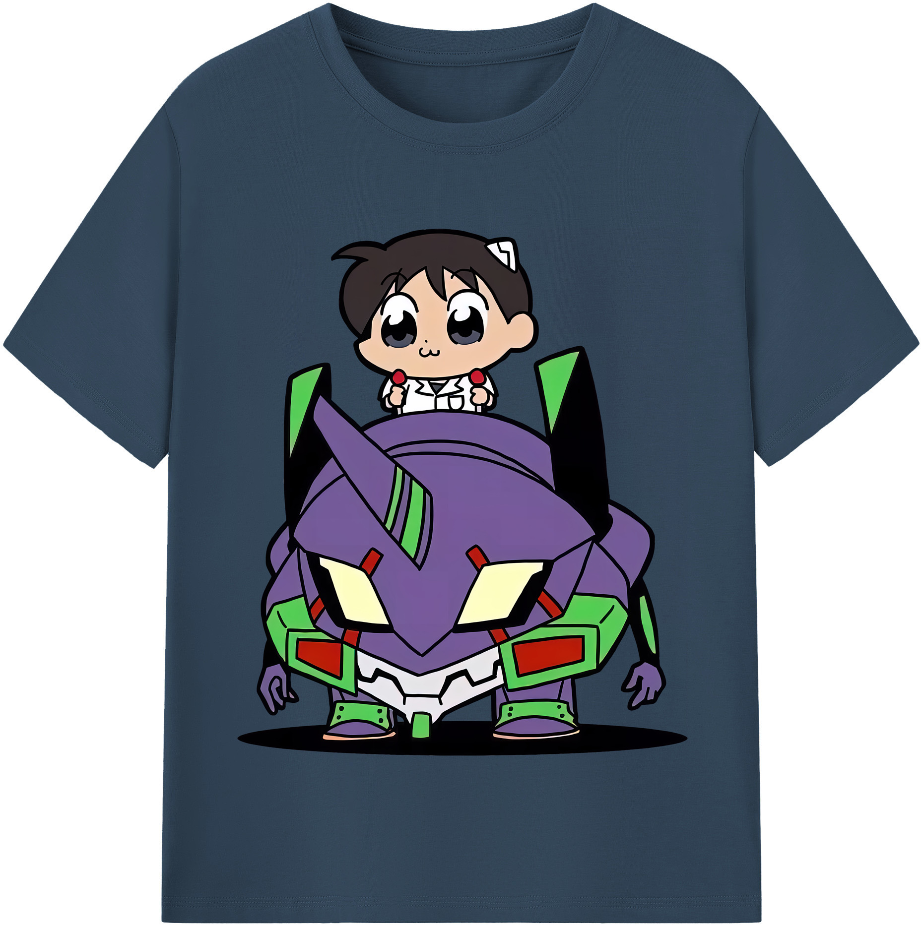 （画像用） EVA 新世紀エヴァンゲリオン 綿100％半袖Tシャツ（フロントプリント）