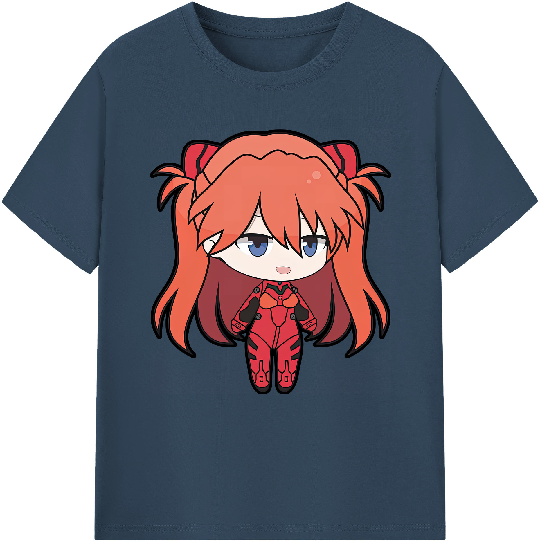（画像用） EVA 新世紀エヴァンゲリオン 綿100％半袖Tシャツ（フロントプリント）