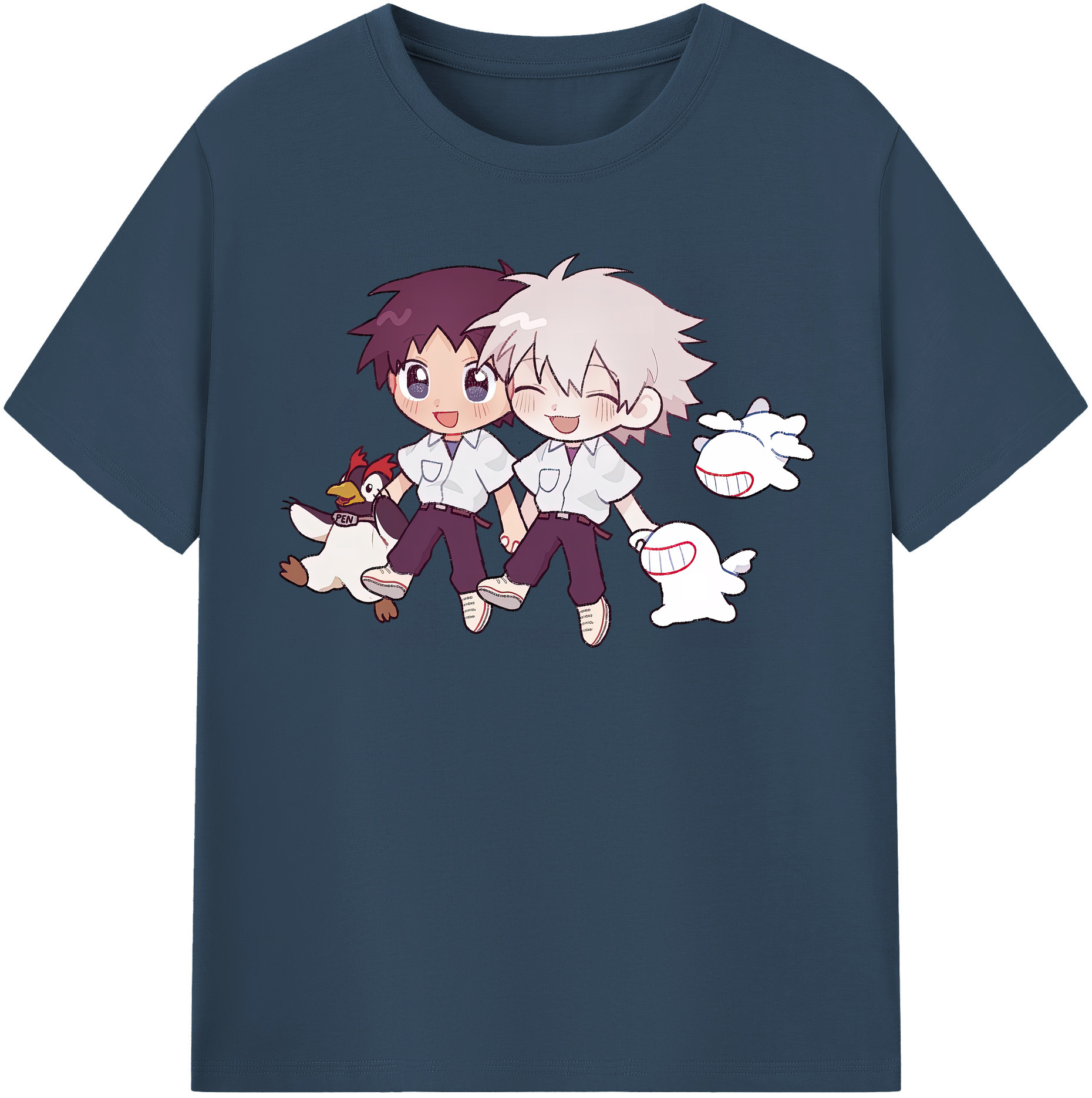 （画像用） EVA 新世紀エヴァンゲリオン 綿100％半袖Tシャツ（フロントプリント）